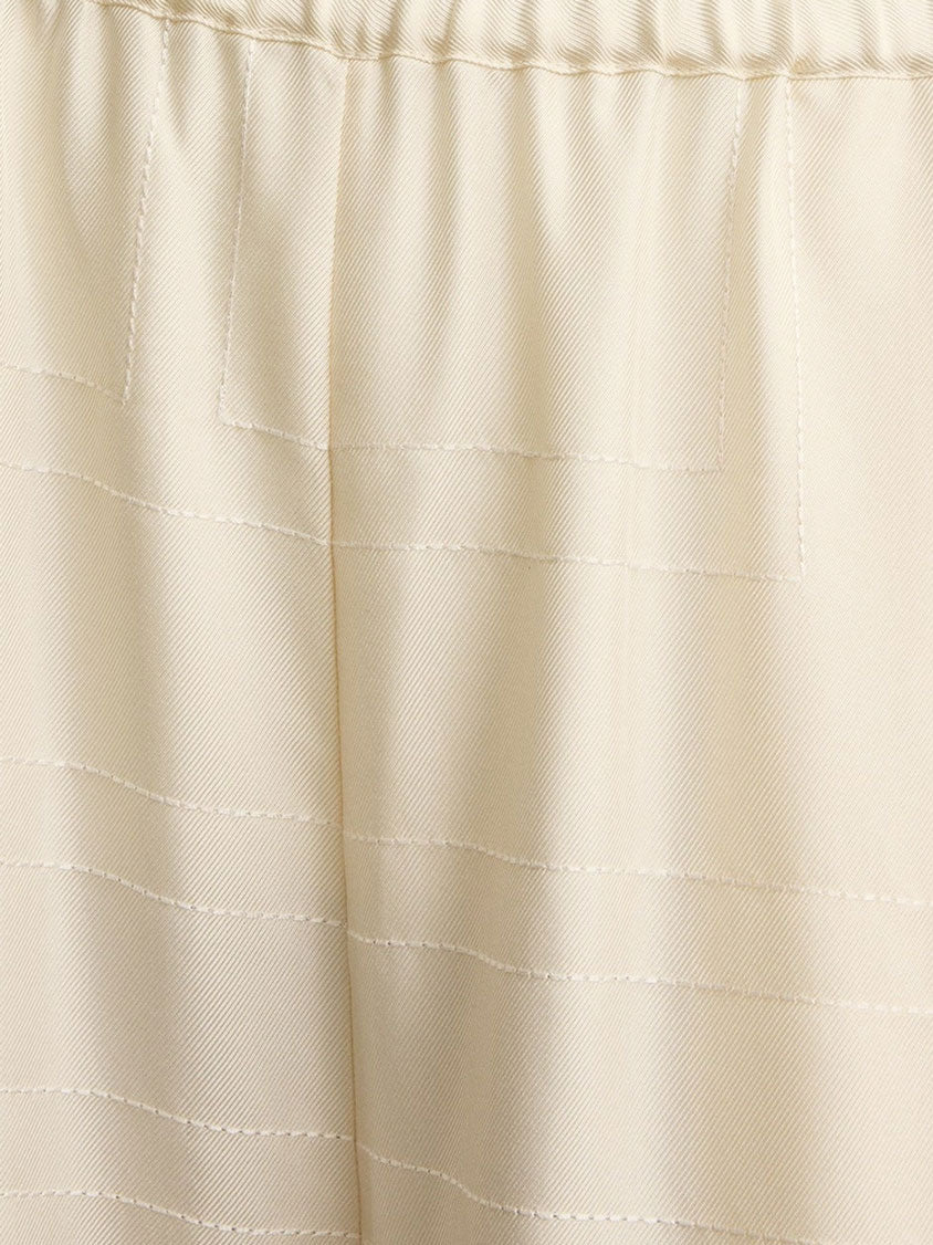 Toteme Women Pajamas Organic Silk Trousers TOTEME