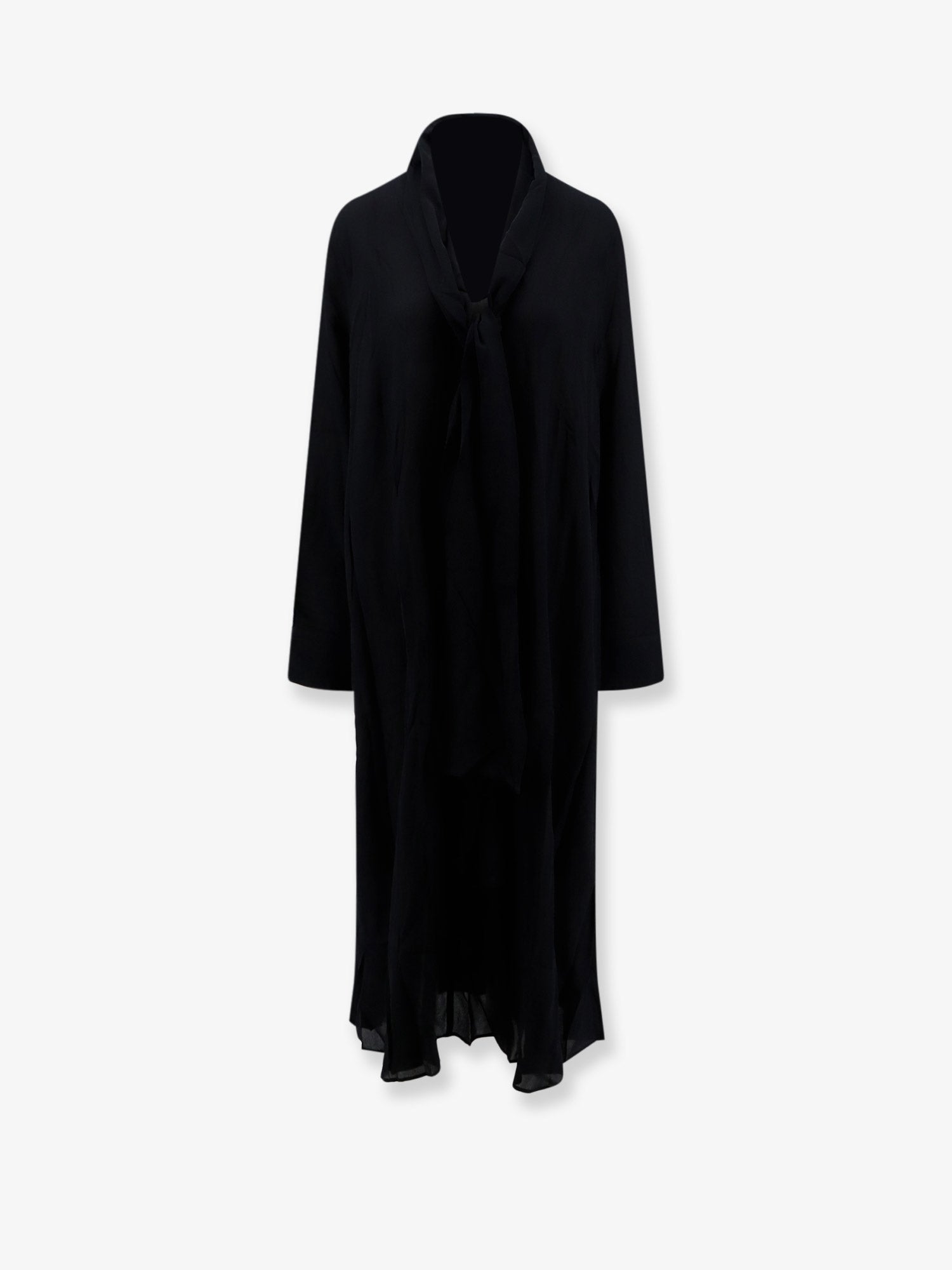 Toteme Women Rounded Neckline Recycled Viscose Dress TOTEME