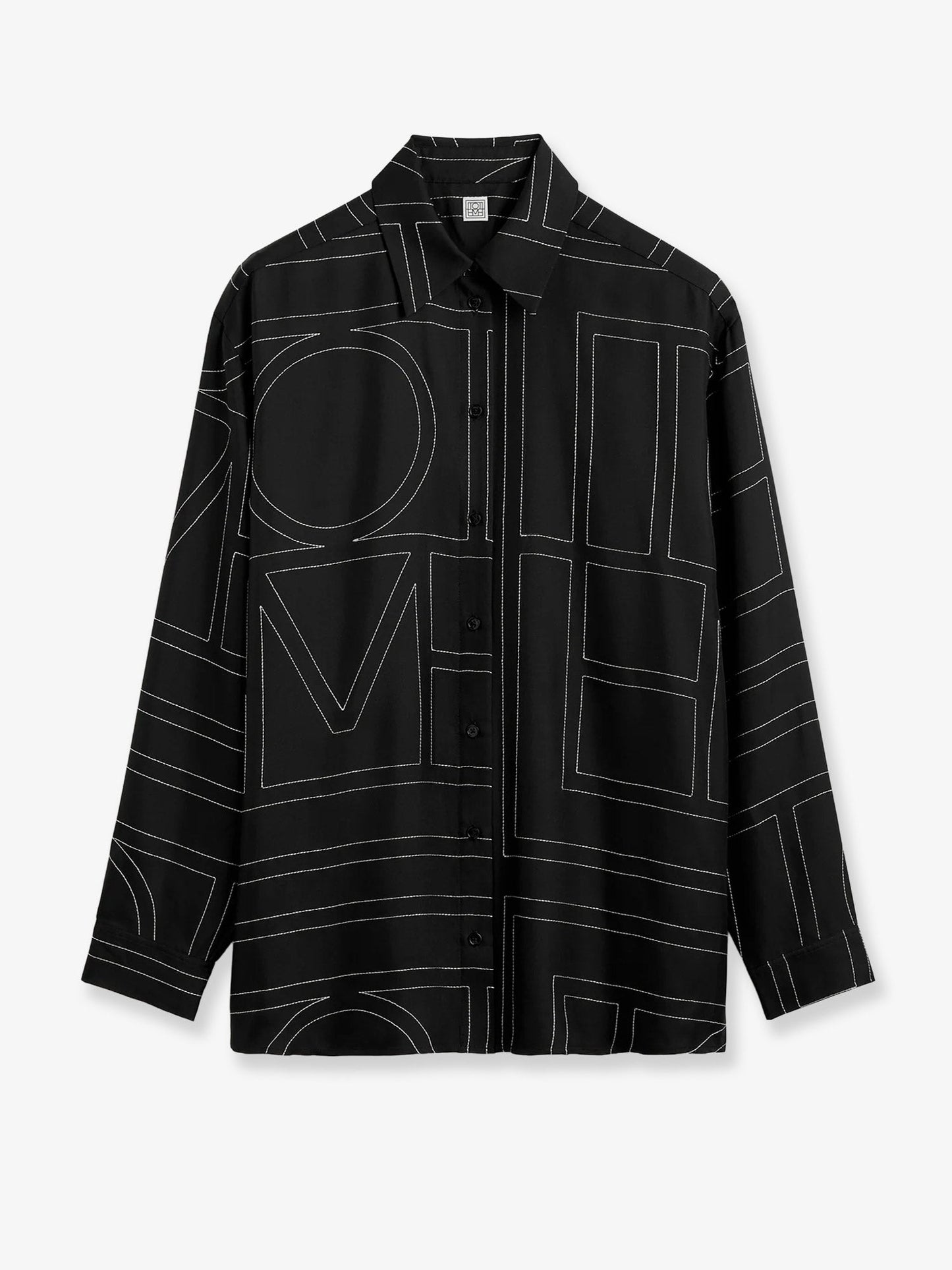Toteme Women Classic Pajamas Organic Silk Shirt TOTEME