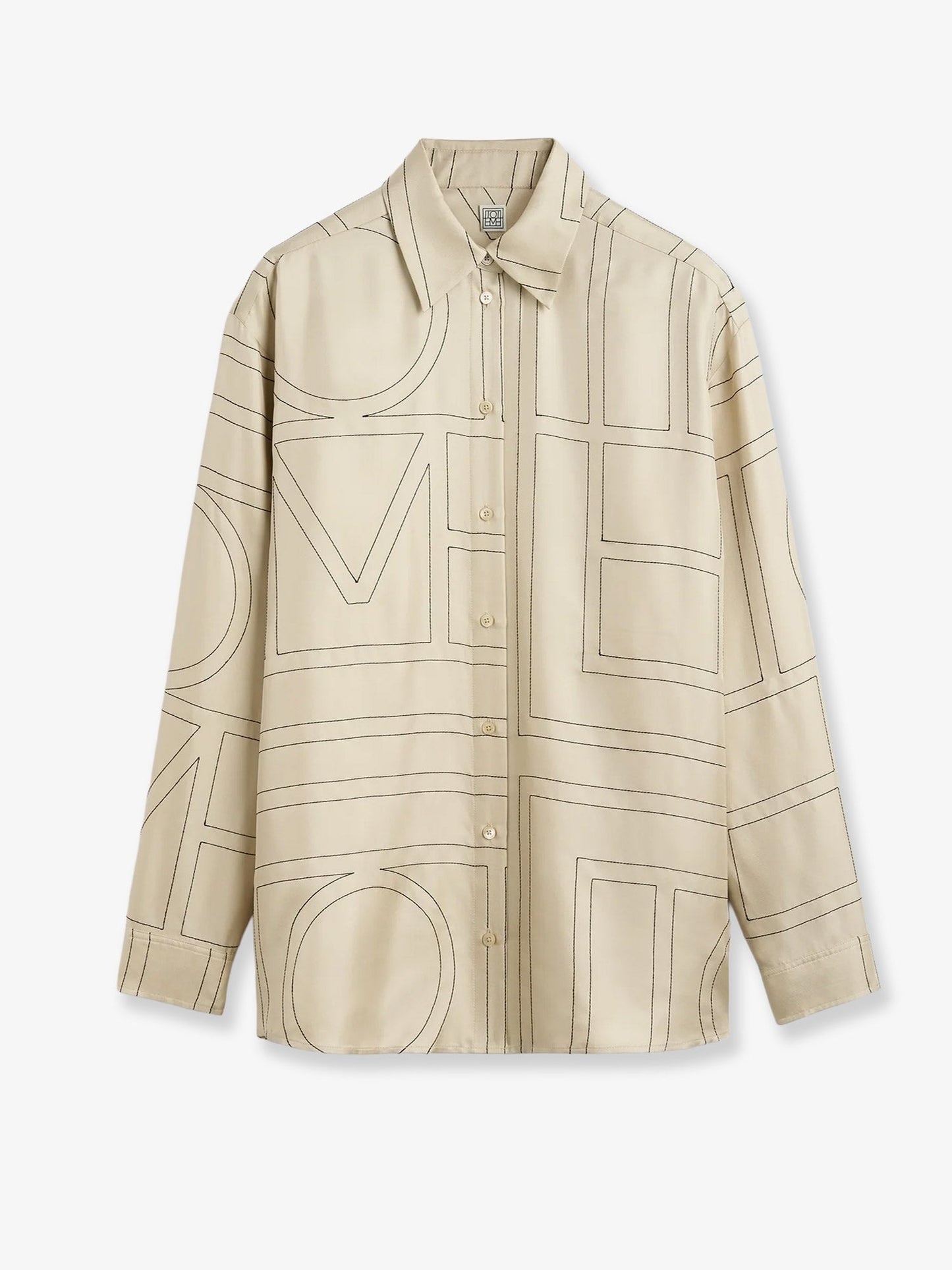 Toteme Women Classic Pajamas Organic Silk Shirt TOTEME