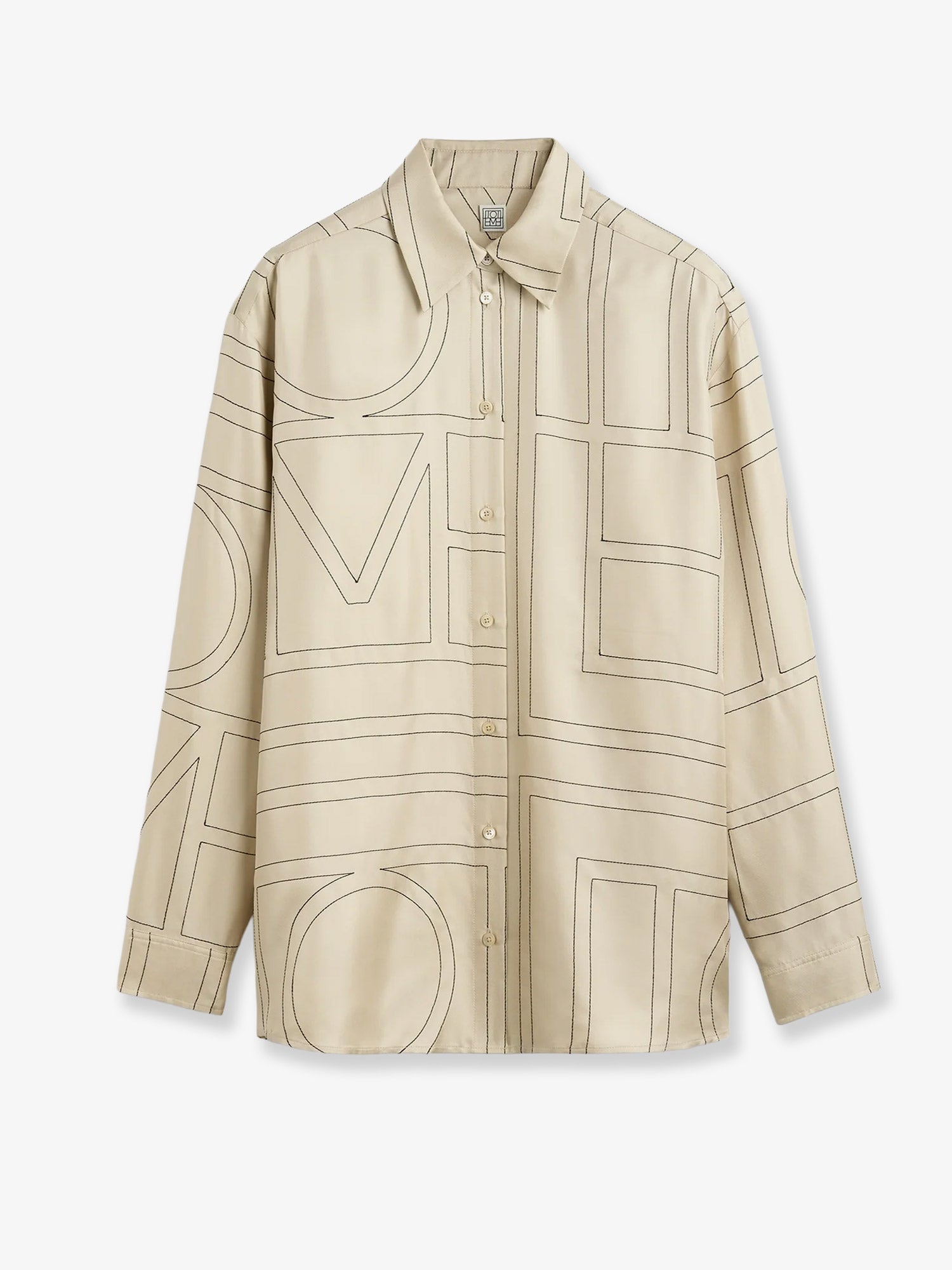 Toteme Women Classic Pajamas Organic Silk Shirt TOTEME