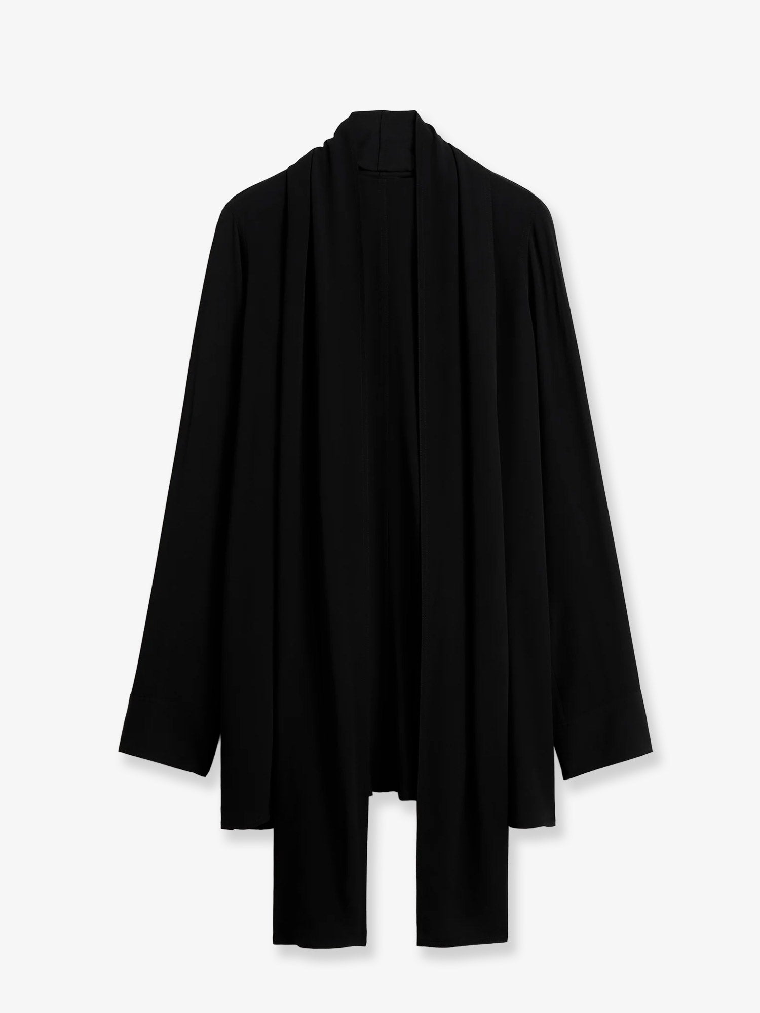 Toteme Women Viscose Shirt With Scarf Detail TOTEME