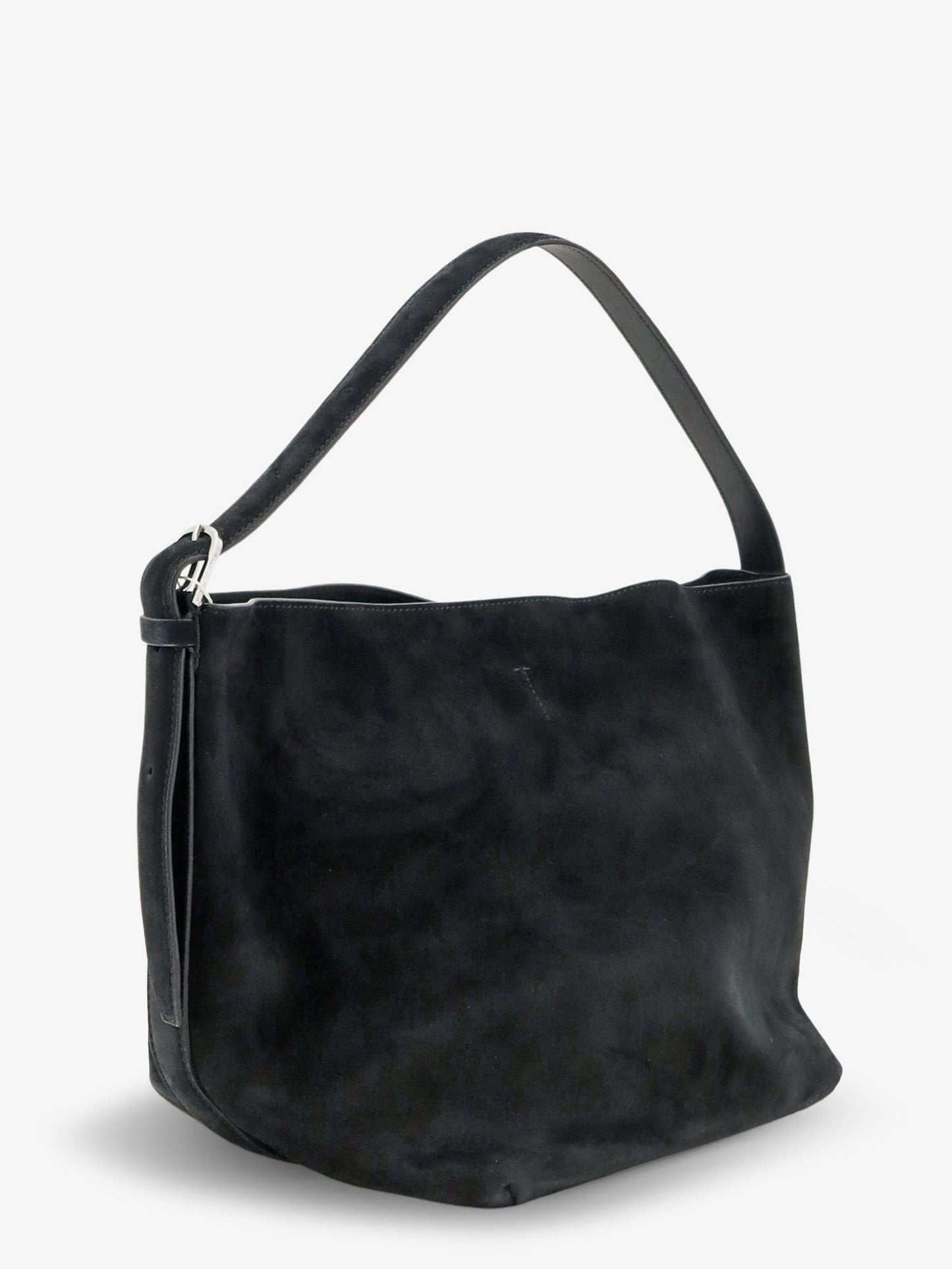 Toteme Women Medium Belted Suede Shoulder Bag TOTEME