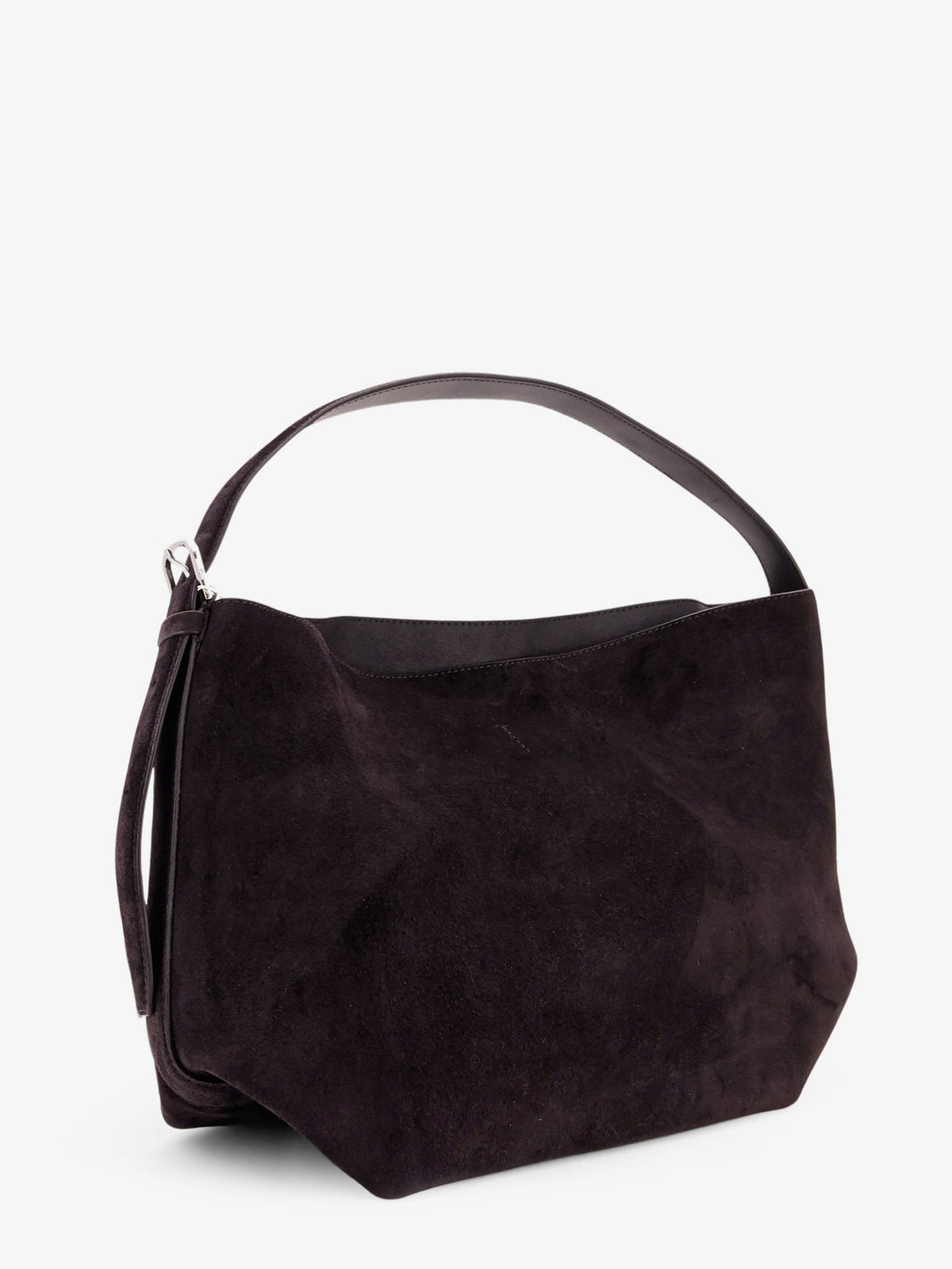 Toteme Women Medium Belted Suede Shoulder Bag TOTEME