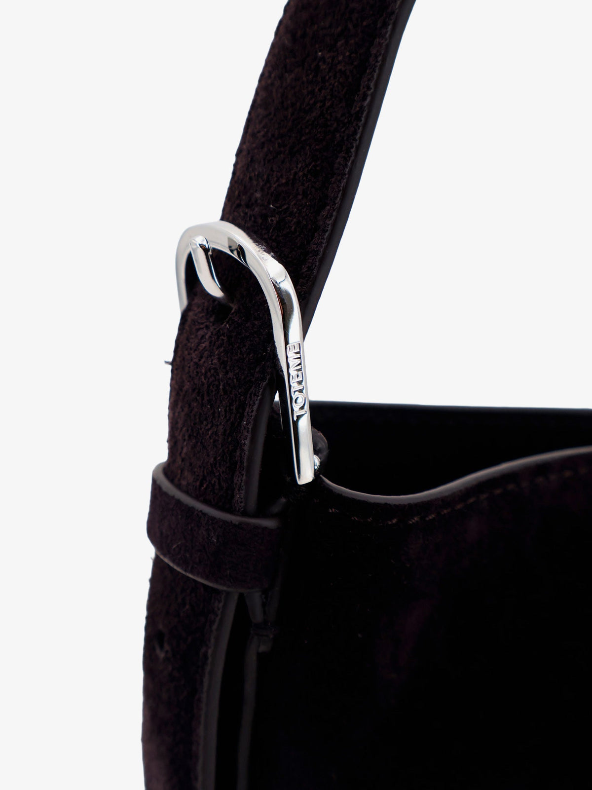 Toteme Women Small Belted Suede Handbag TOTEME
