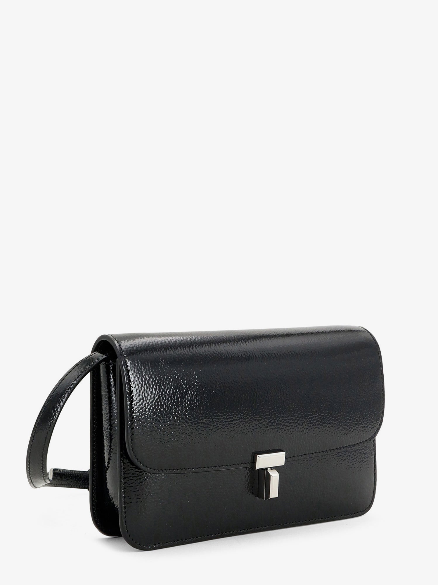 Toteme Women Patent T-Lock Crossbody Bag TOTEME