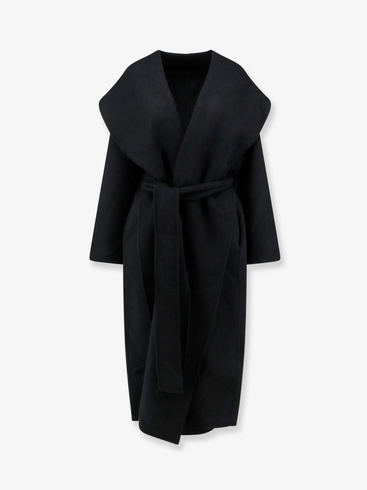 Toteme Women Hooded Belted Wool Coat TOTEME