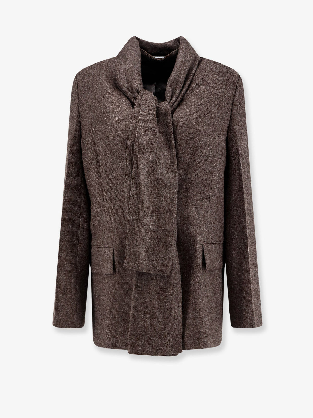 Toteme Women Scarf Lapel Viscose And Wool Blazer TOTEME