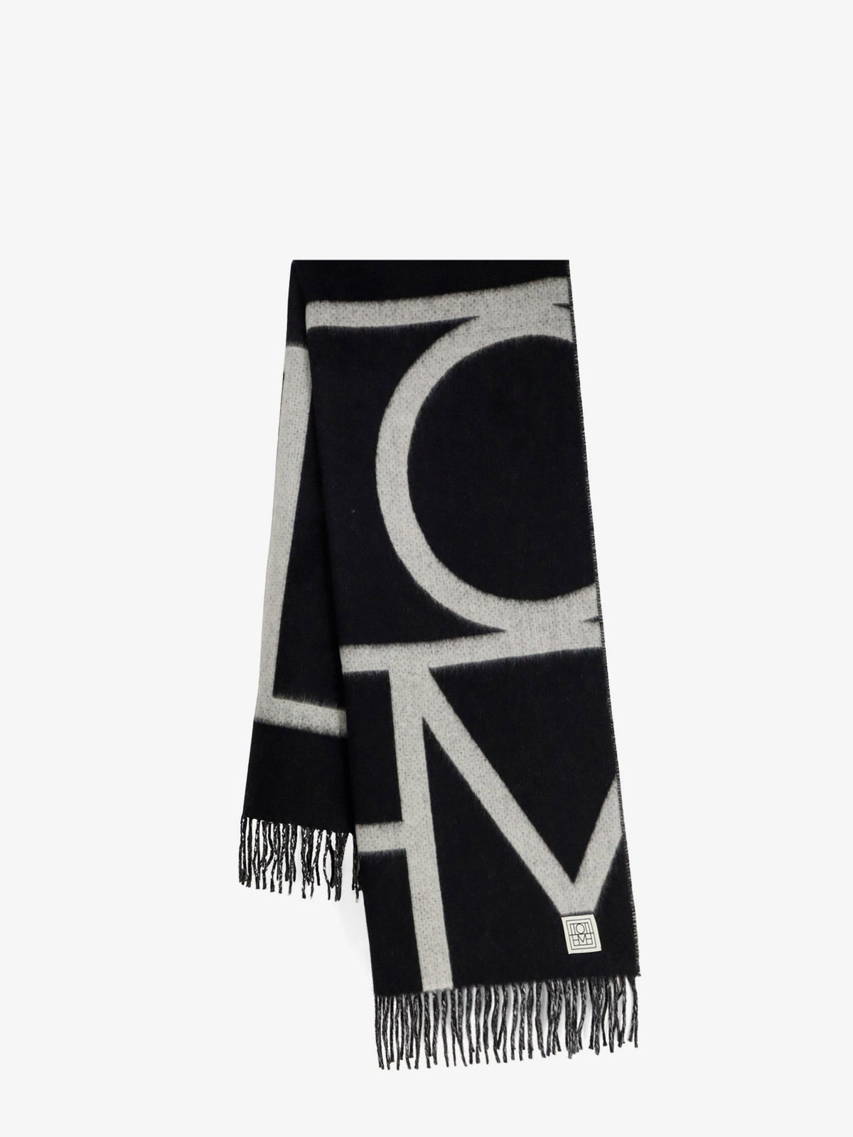 Toteme Women Monogram Wool Scarf TOTEME