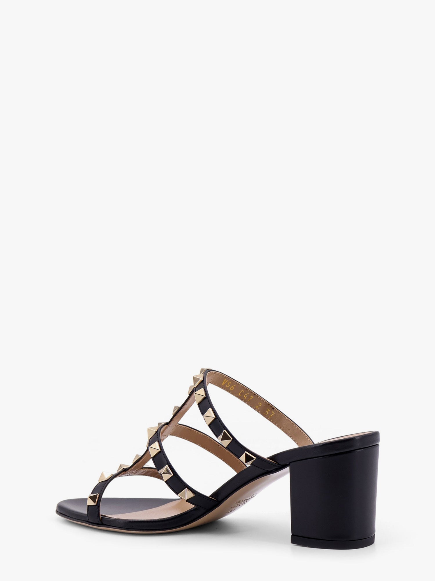 Valentino Garavani Women Rockstuds Leather Sandals With Iconic All-Over Studs VALENTINO GARAVANI