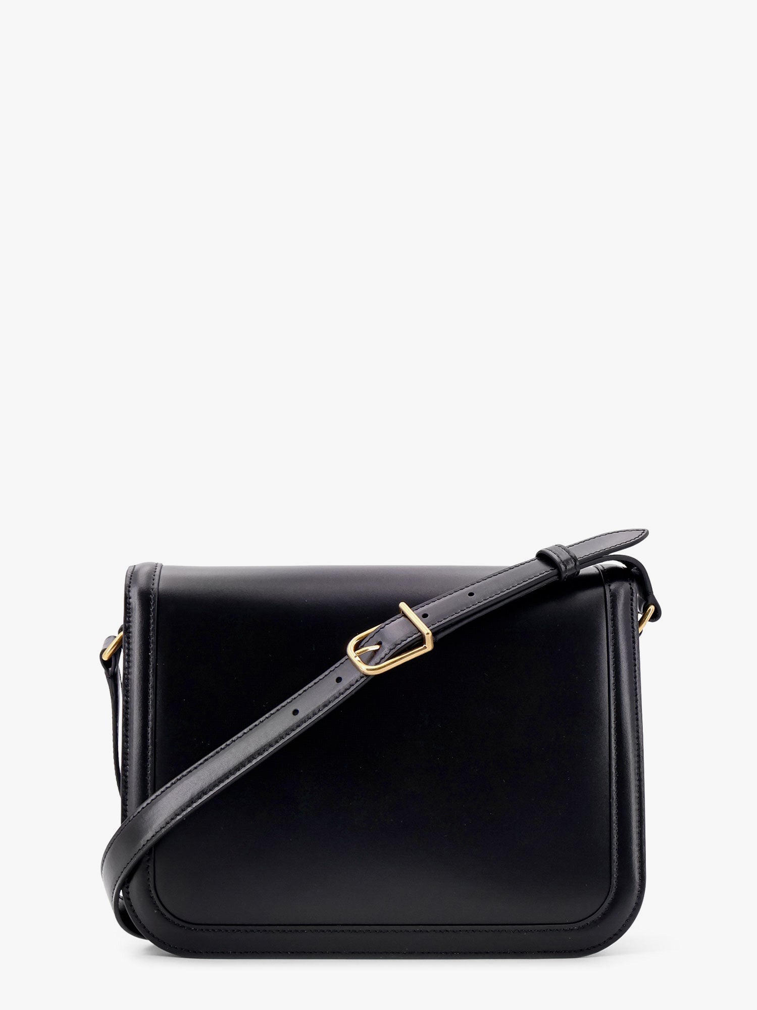 Valentino Garavani Men Valentino Garavani 9To5 Leather Shoulder Bag With Vlogo Signature Closure VALENTINO GARAVANI