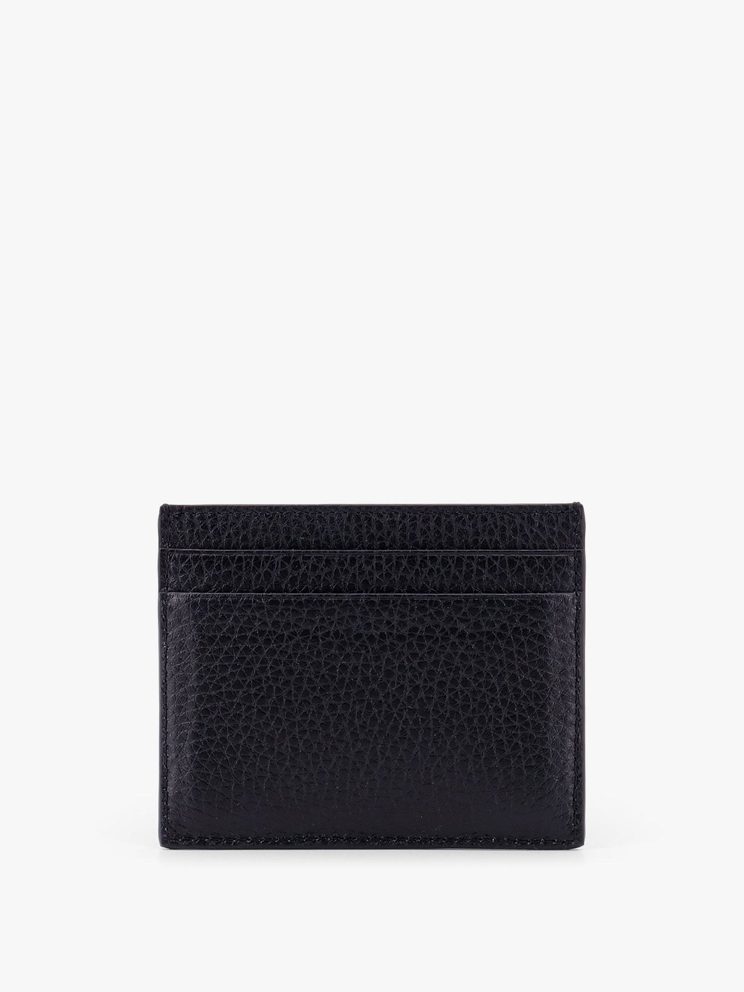 Valentino Garavani Men Leather Card Holder With Stud Detail VALENTINO GARAVANI