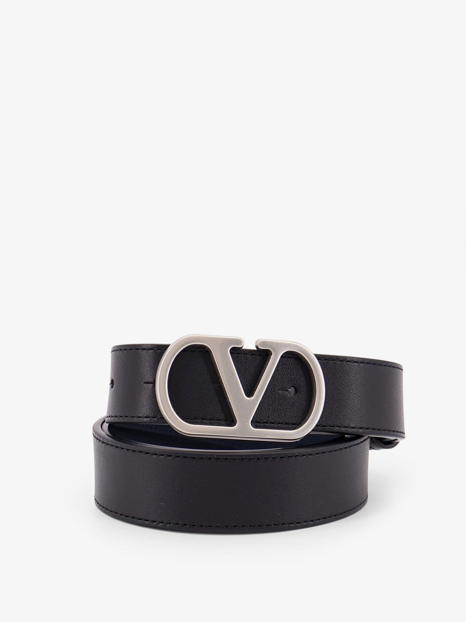 Valentino Garavani Men Vlogo Leather Reversible Belt VALENTINO GARAVANI