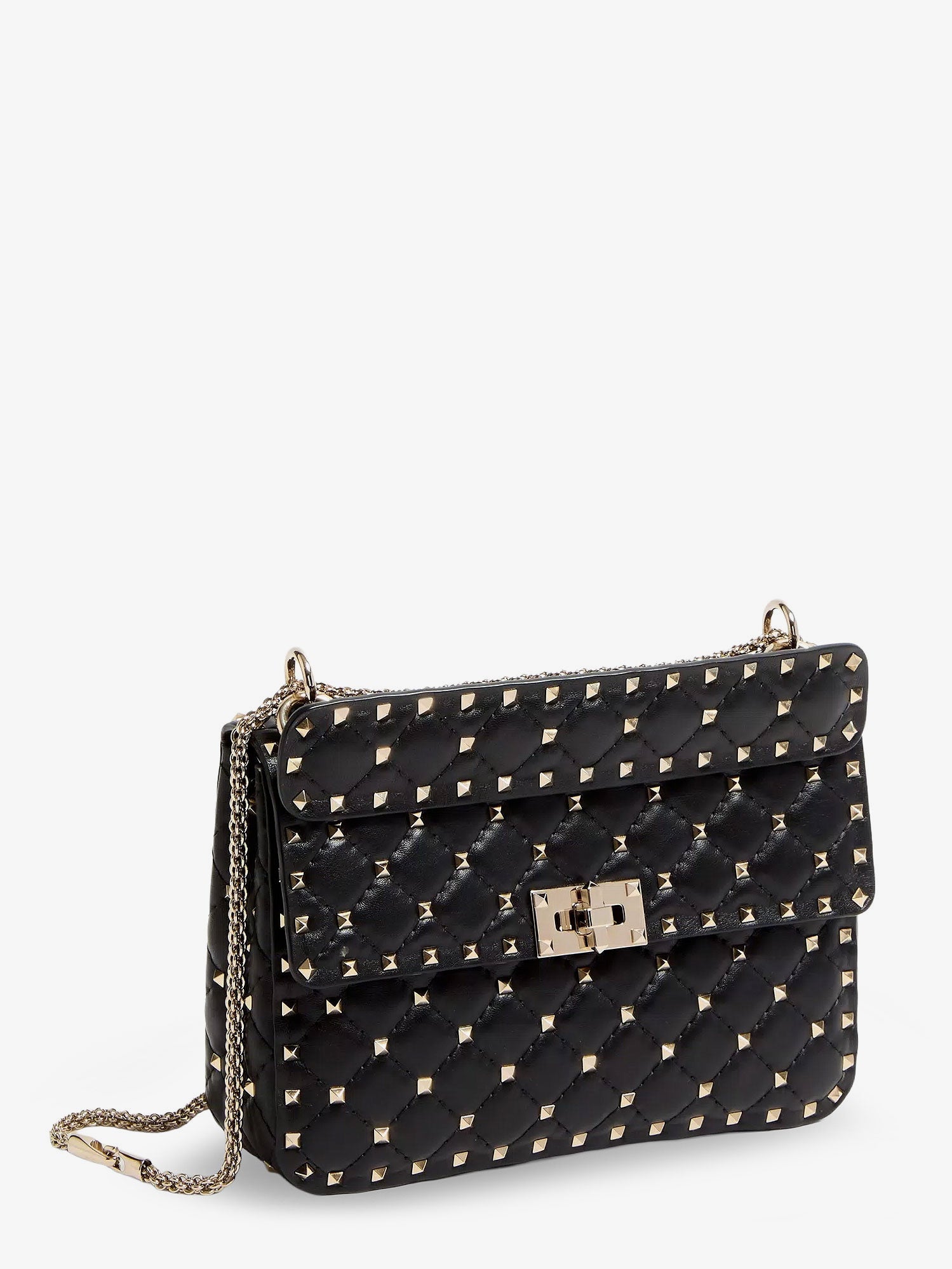 Valentino Garavani Women Rockstud Spike Leather Crossbody Bag With Iconic All-Over Studs VALENTINO GARAVANI