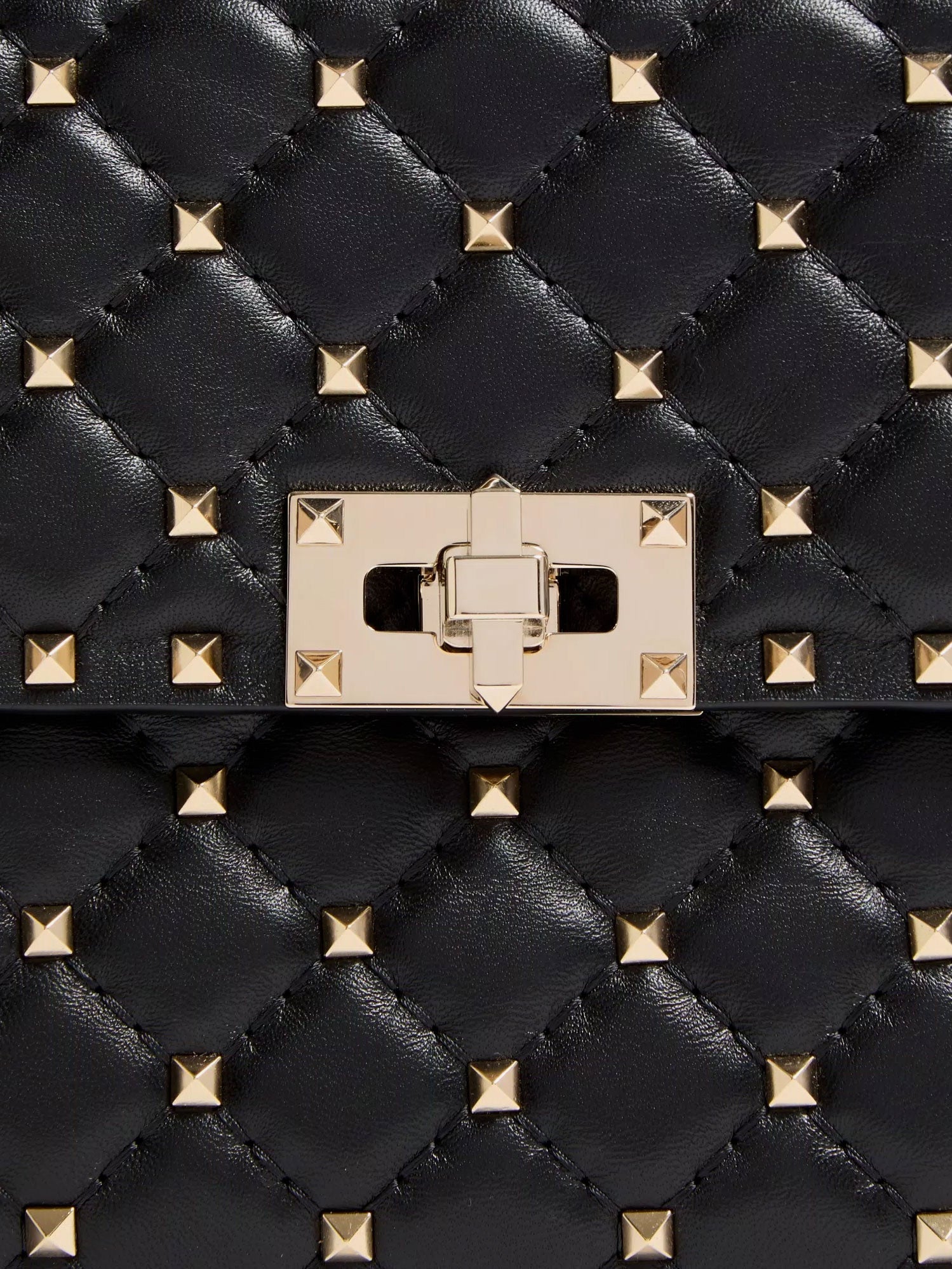 Valentino Garavani Women Rockstud Spike Leather Crossbody Bag With Iconic All-Over Studs VALENTINO GARAVANI