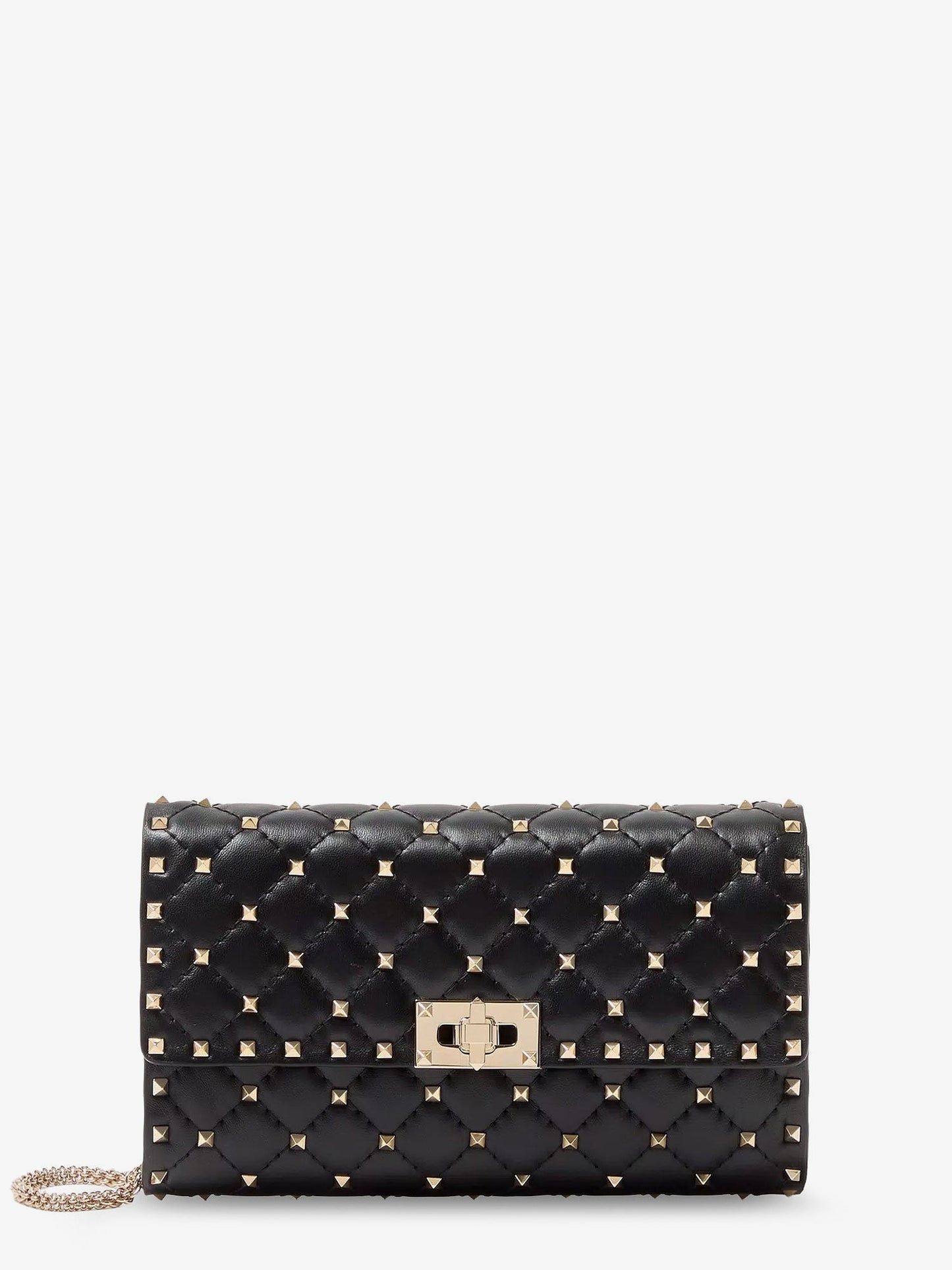 Valentino Garavani Women Rockstud Spike Leather Crossbody Bag With Iconic All-Over Studs VALENTINO GARAVANI