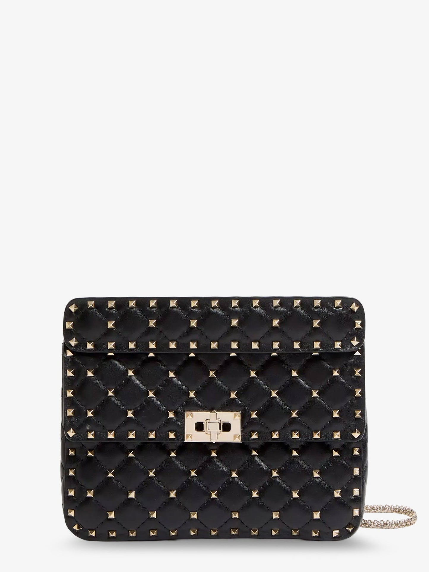 Valentino Garavani Women Rockstud Spike Leather Crossbody Bag With Iconic All-Over Studs VALENTINO GARAVANI