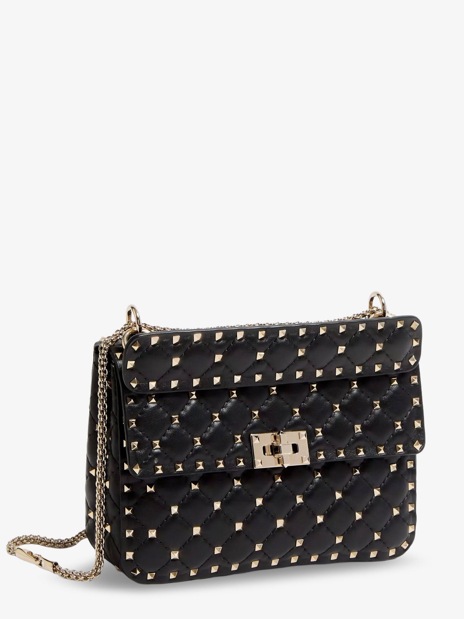 Valentino Garavani Women Rockstud Spike Leather Crossbody Bag With Iconic All-Over Studs VALENTINO GARAVANI