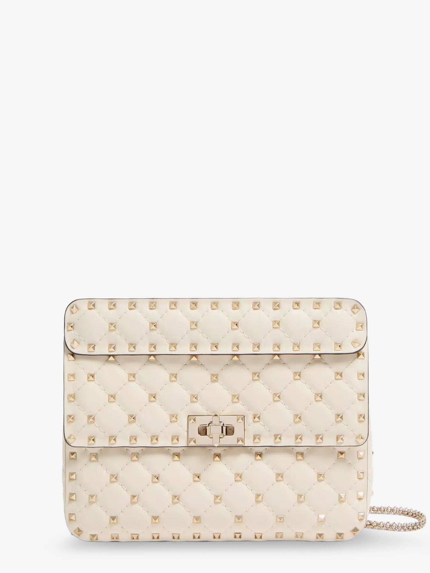 Valentino Garavani Women Rockstud Spike Leather Crossbody Bag With Iconic All-Over Studs VALENTINO GARAVANI