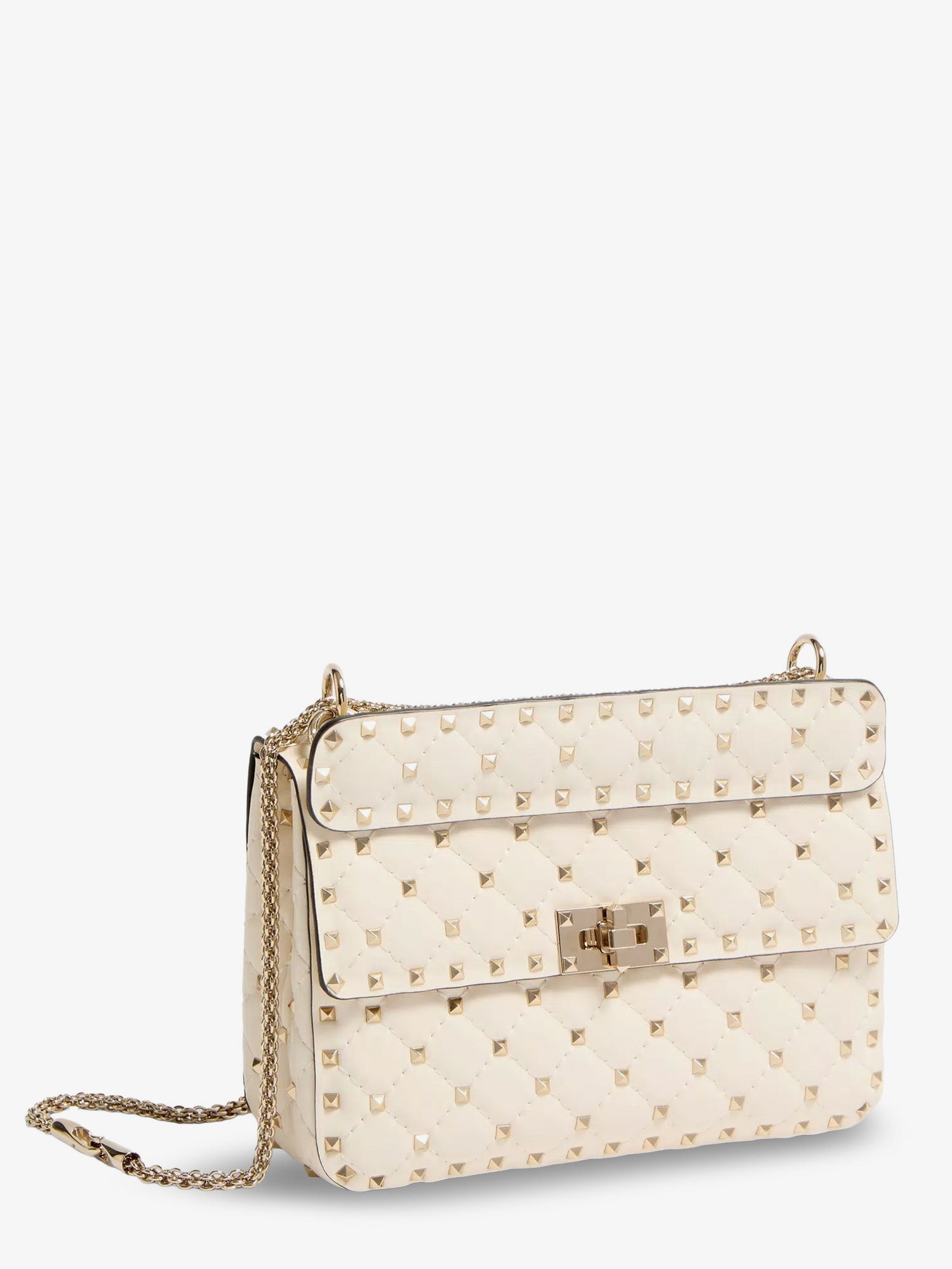 Valentino Garavani Women Rockstud Spike Leather Crossbody Bag With Iconic All-Over Studs VALENTINO GARAVANI
