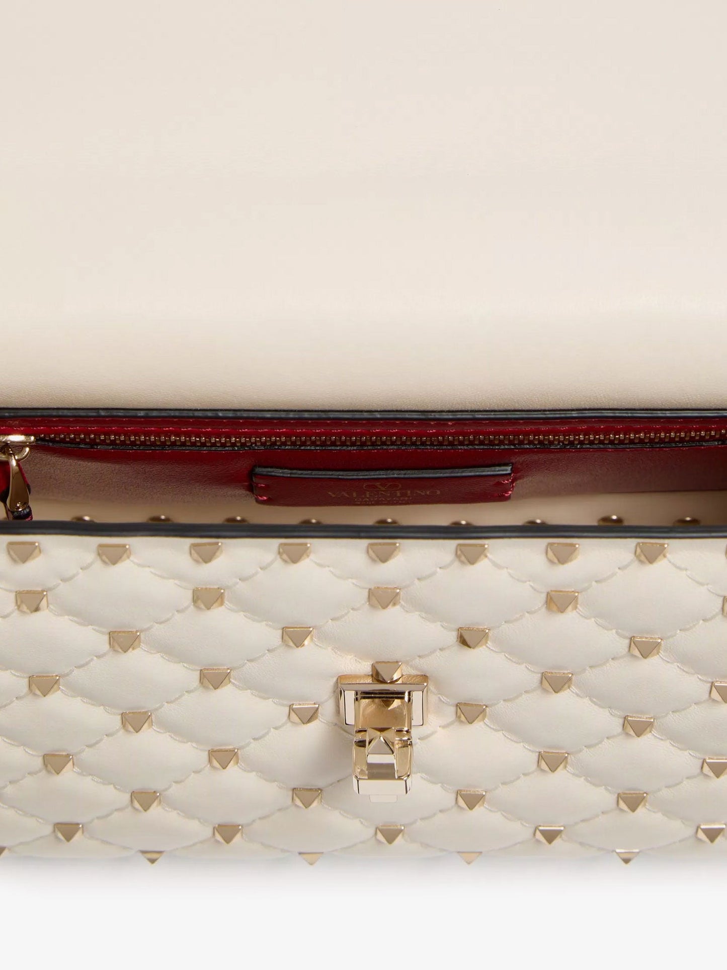 Valentino Garavani Women Rockstud Spike Leather Crossbody Bag With Iconic All-Over Studs VALENTINO GARAVANI