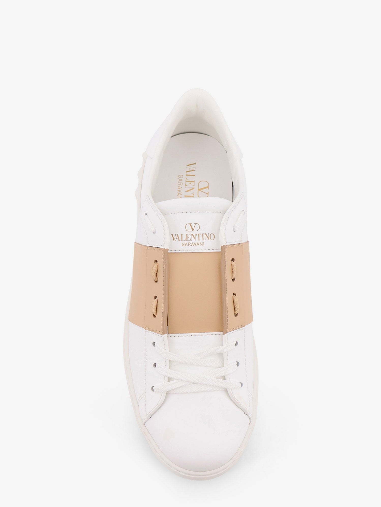 Valentino Garavani Men Open Leather Sneakers VALENTINO GARAVANI