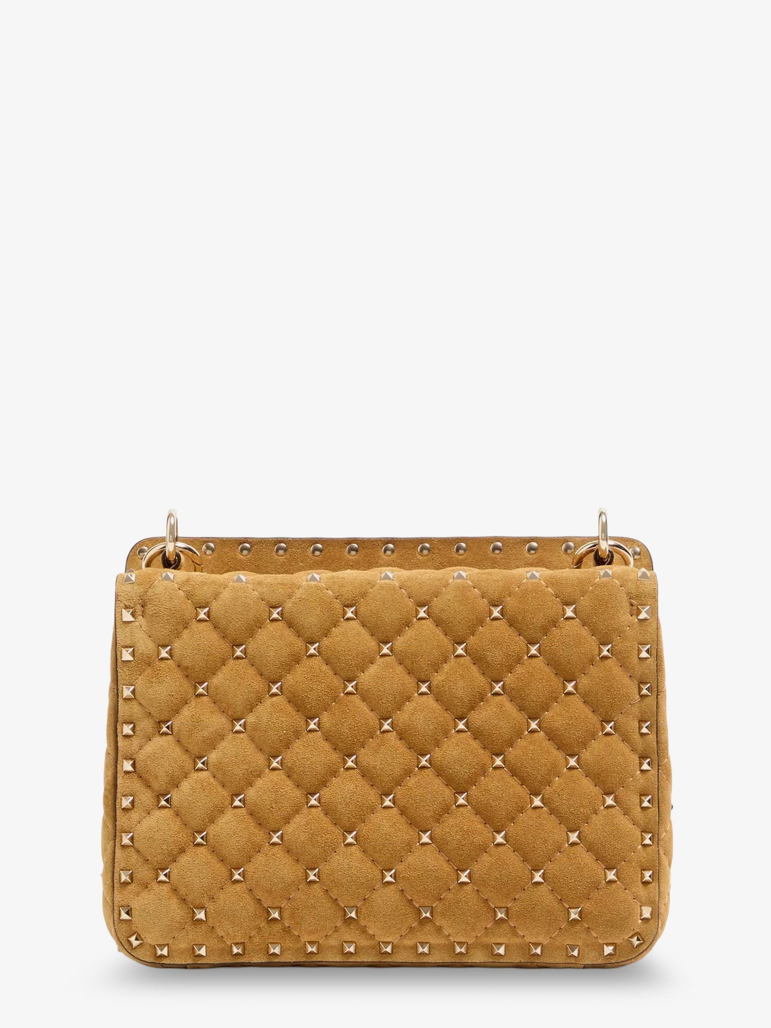 Valentino Garavani Women Rockstud Spike Suede Crossbody Bag With Iconic All-Over Studs VALENTINO GARAVANI