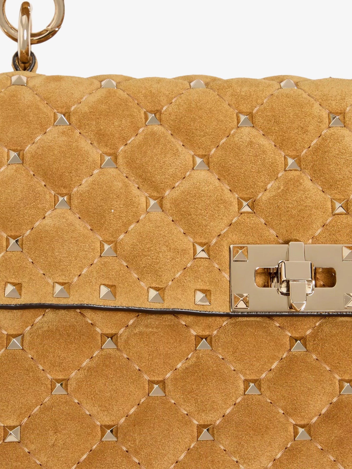 Valentino Garavani Women Rockstud Spike Suede Crossbody Bag With Iconic All-Over Studs VALENTINO GARAVANI