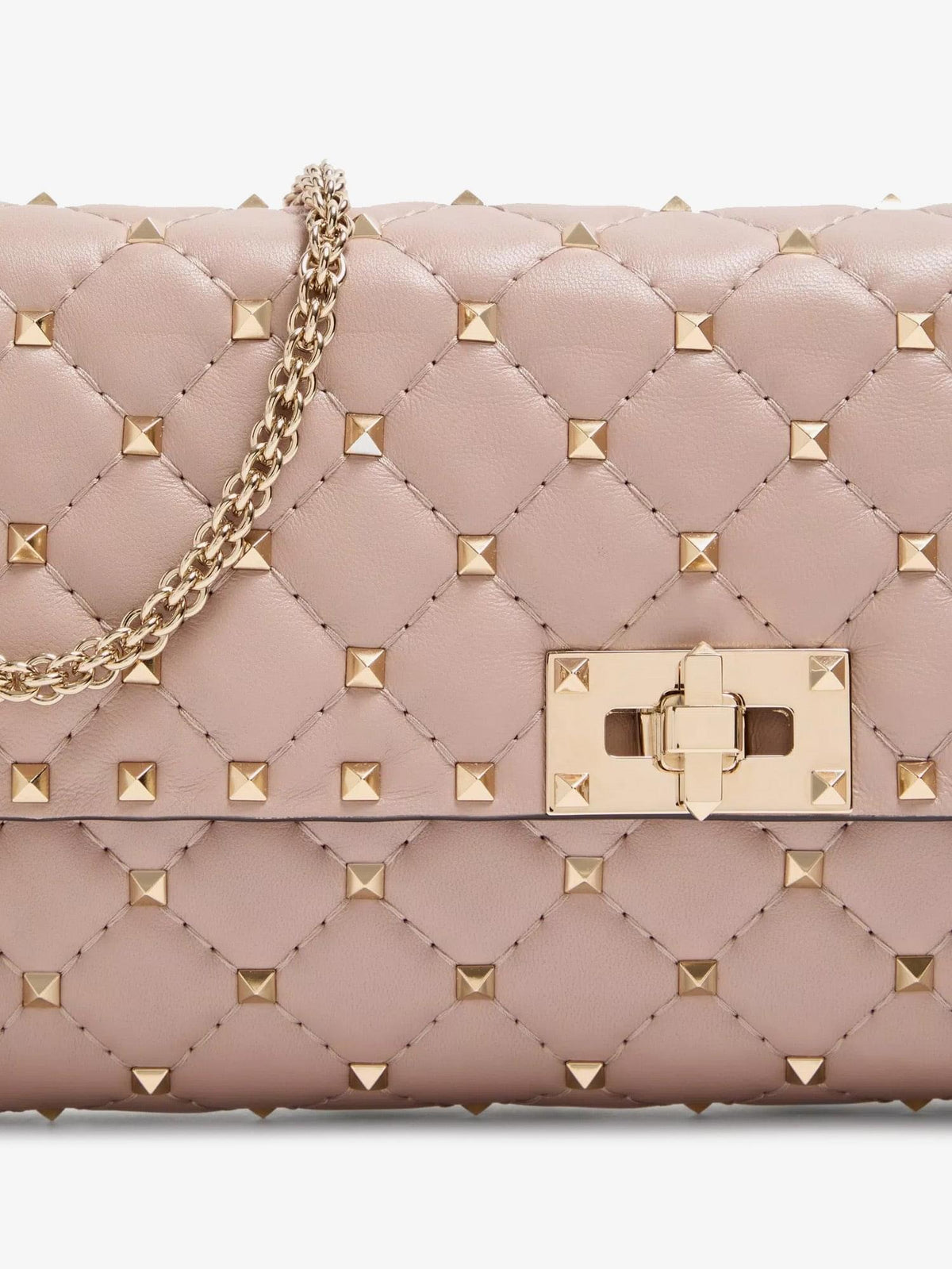 Valentino Garavani Women Rockstud Spike Leather Crossbody With Iconic All-Over Studs VALENTINO GARAVANI