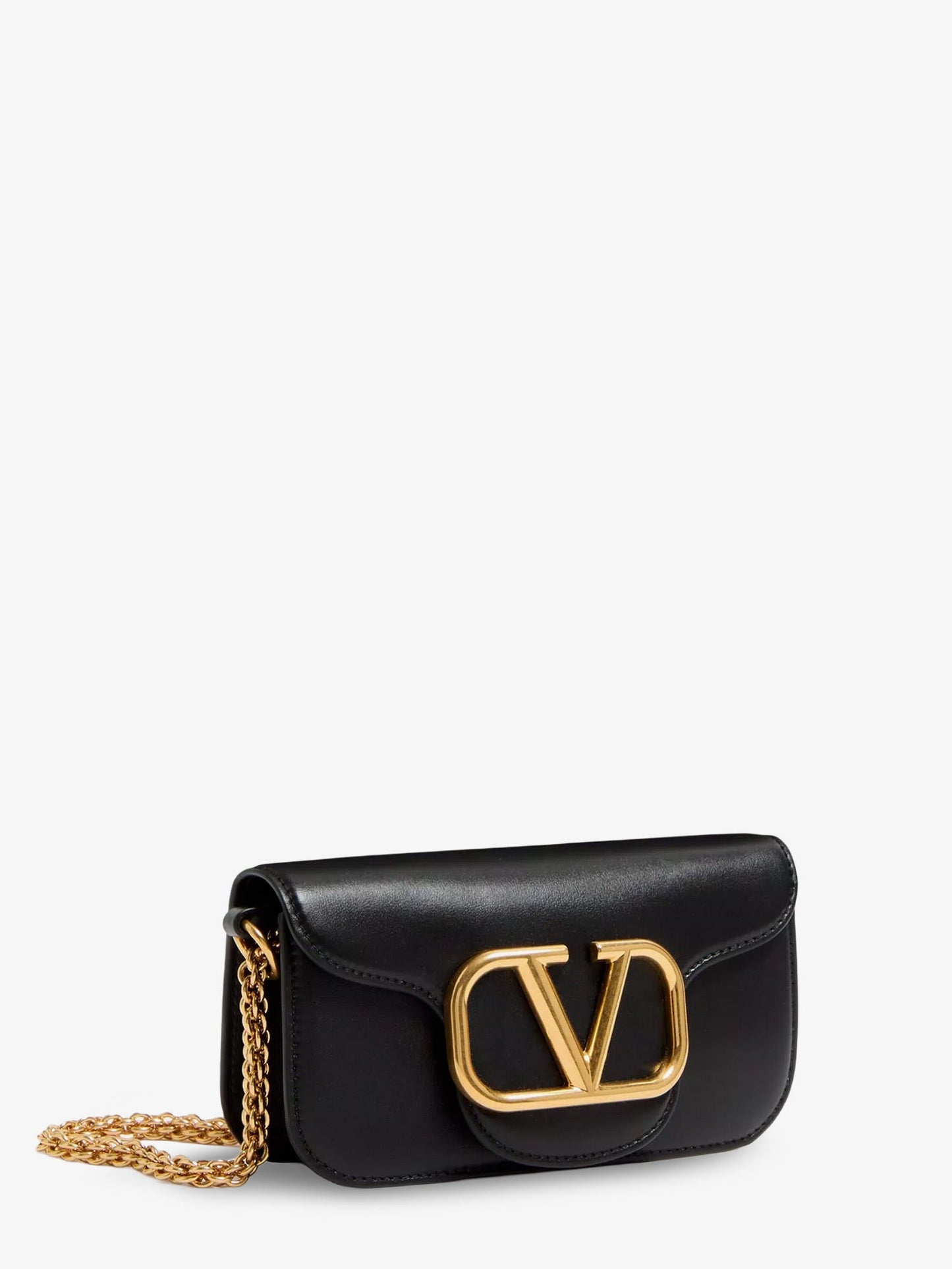 Valentino Garavani Women Locã² Leather Shoulder Bag VALENTINO GARAVANI