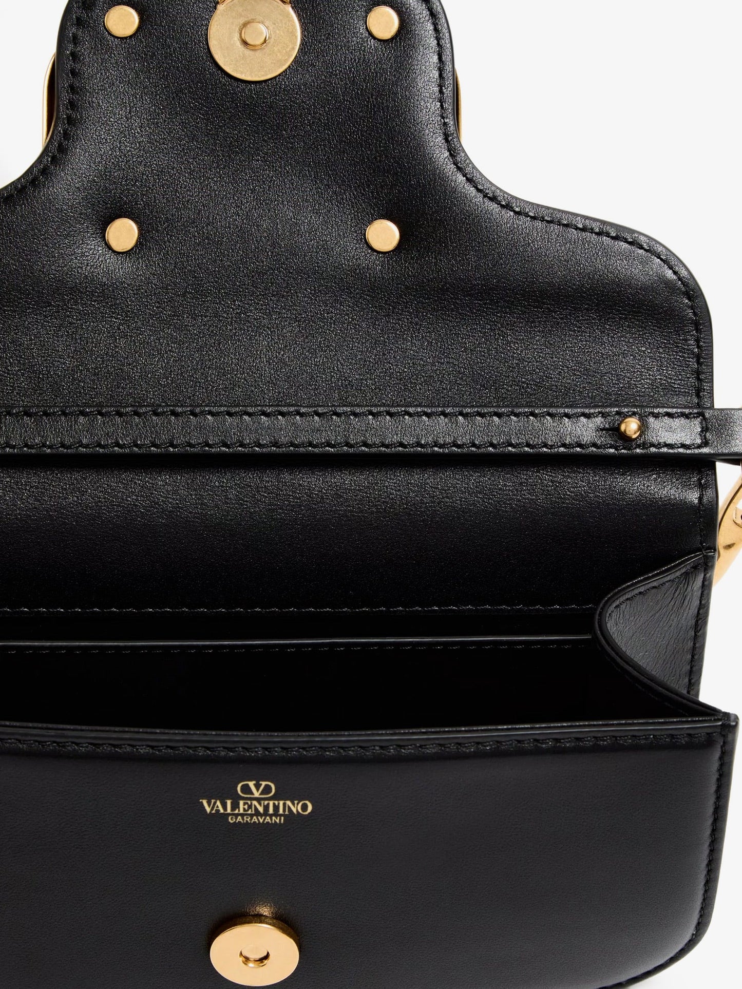 Valentino Garavani Women Locã² Leather Shoulder Bag VALENTINO GARAVANI