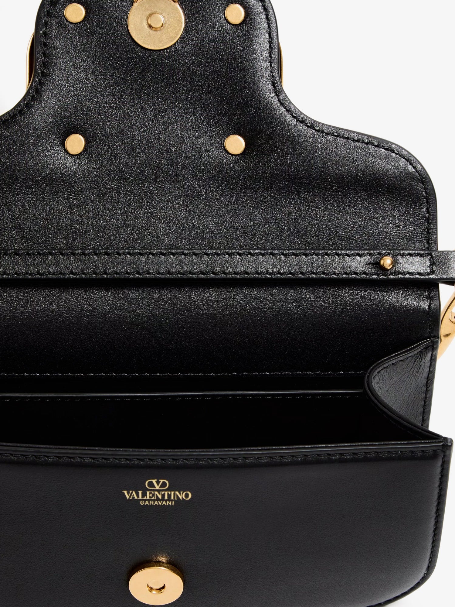 Valentino Garavani Women Locã² Leather Shoulder Bag VALENTINO GARAVANI