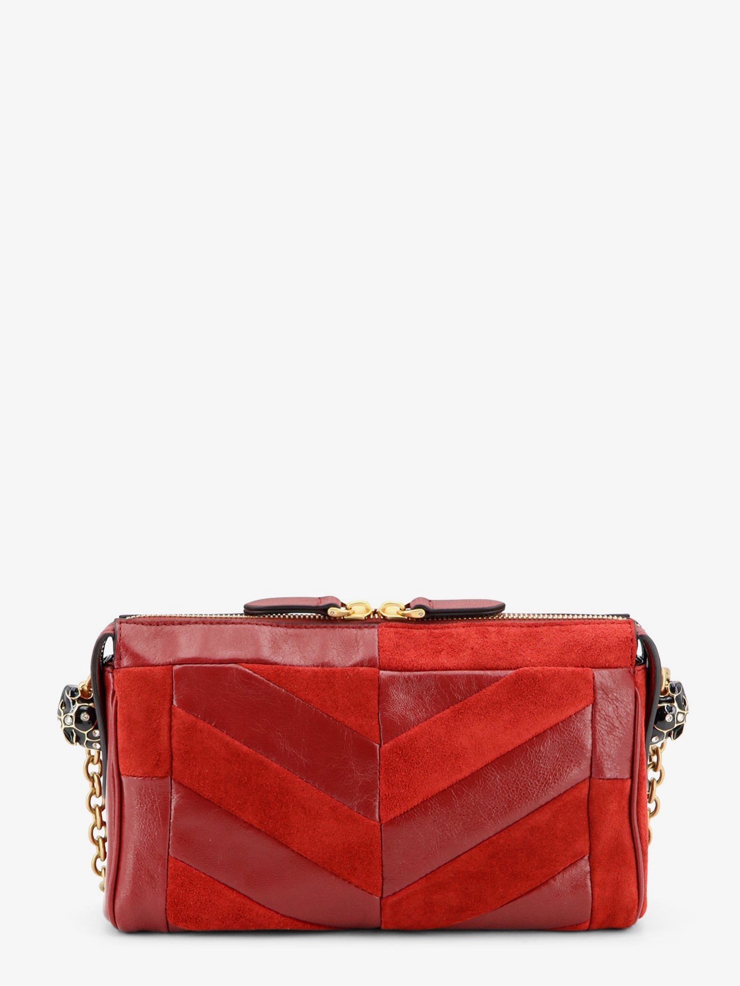Valentino Garavani Women Panthea Suede And Leather Crossbody Bag VALENTINO GARAVANI