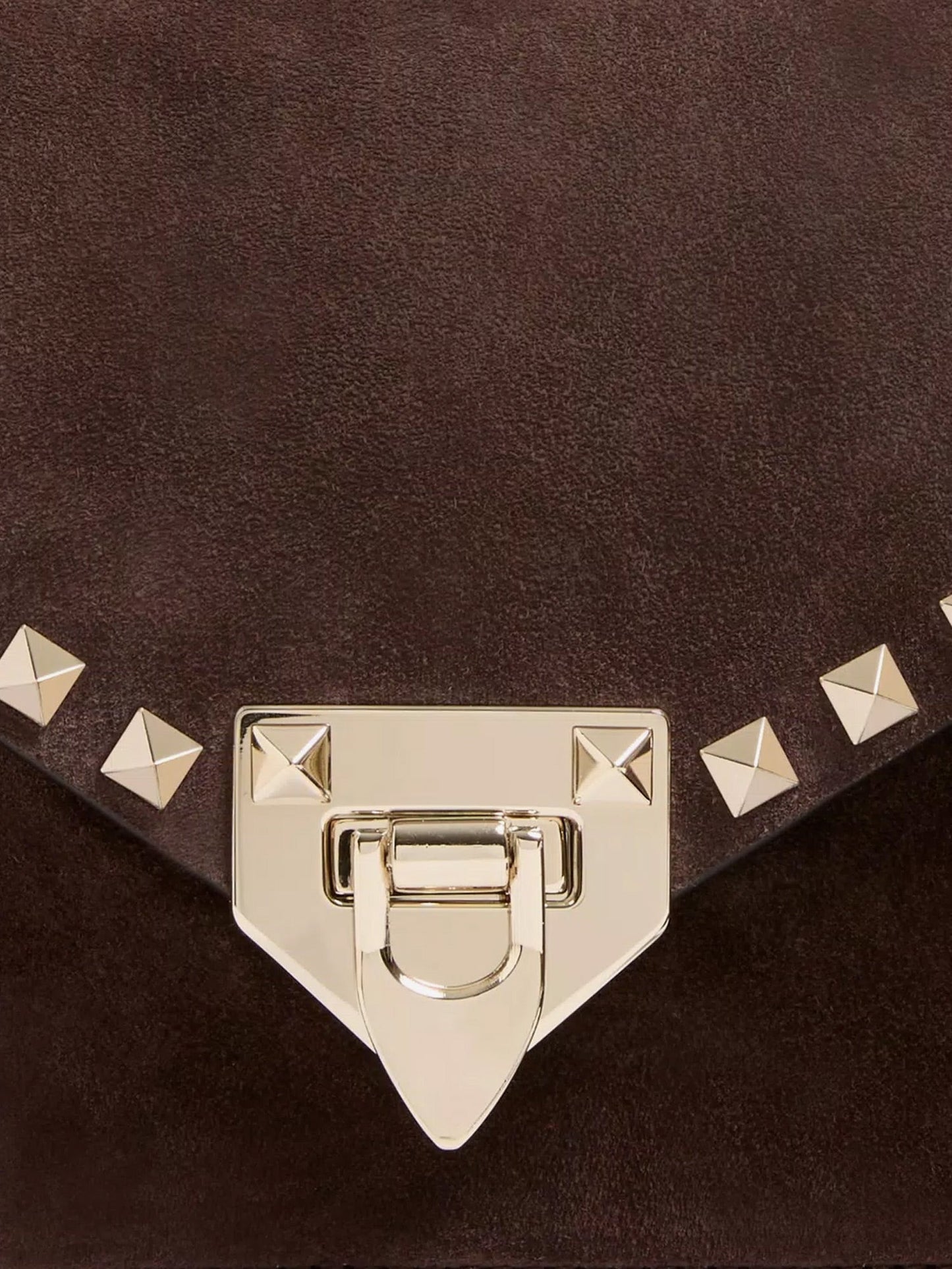 Valentino Garavani Women Rockstud Suede Crossbody Bag VALENTINO GARAVANI