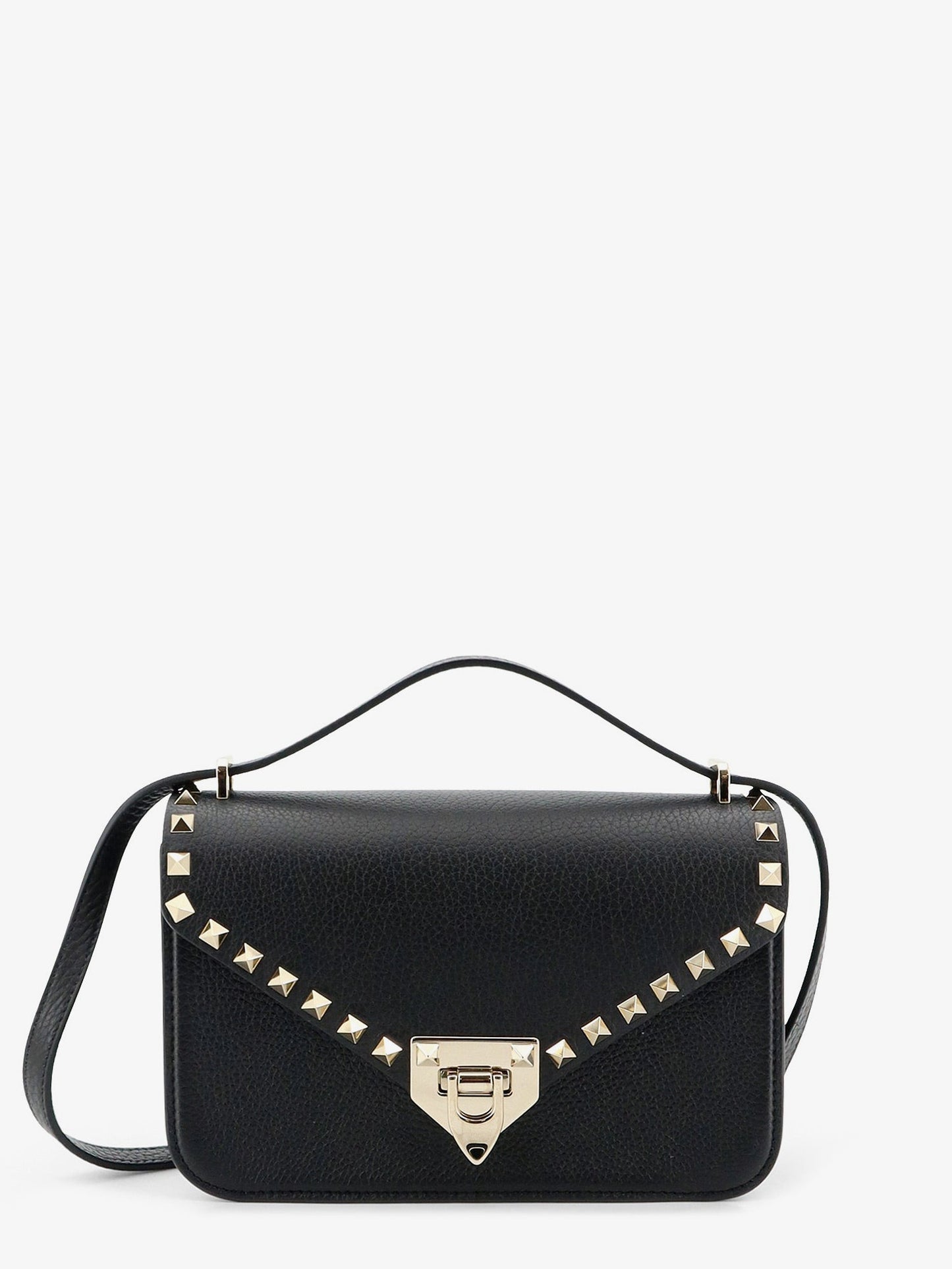 Valentino Garavani Women Rockstud Leather Crossbody Bag With Stud Detail VALENTINO GARAVANI