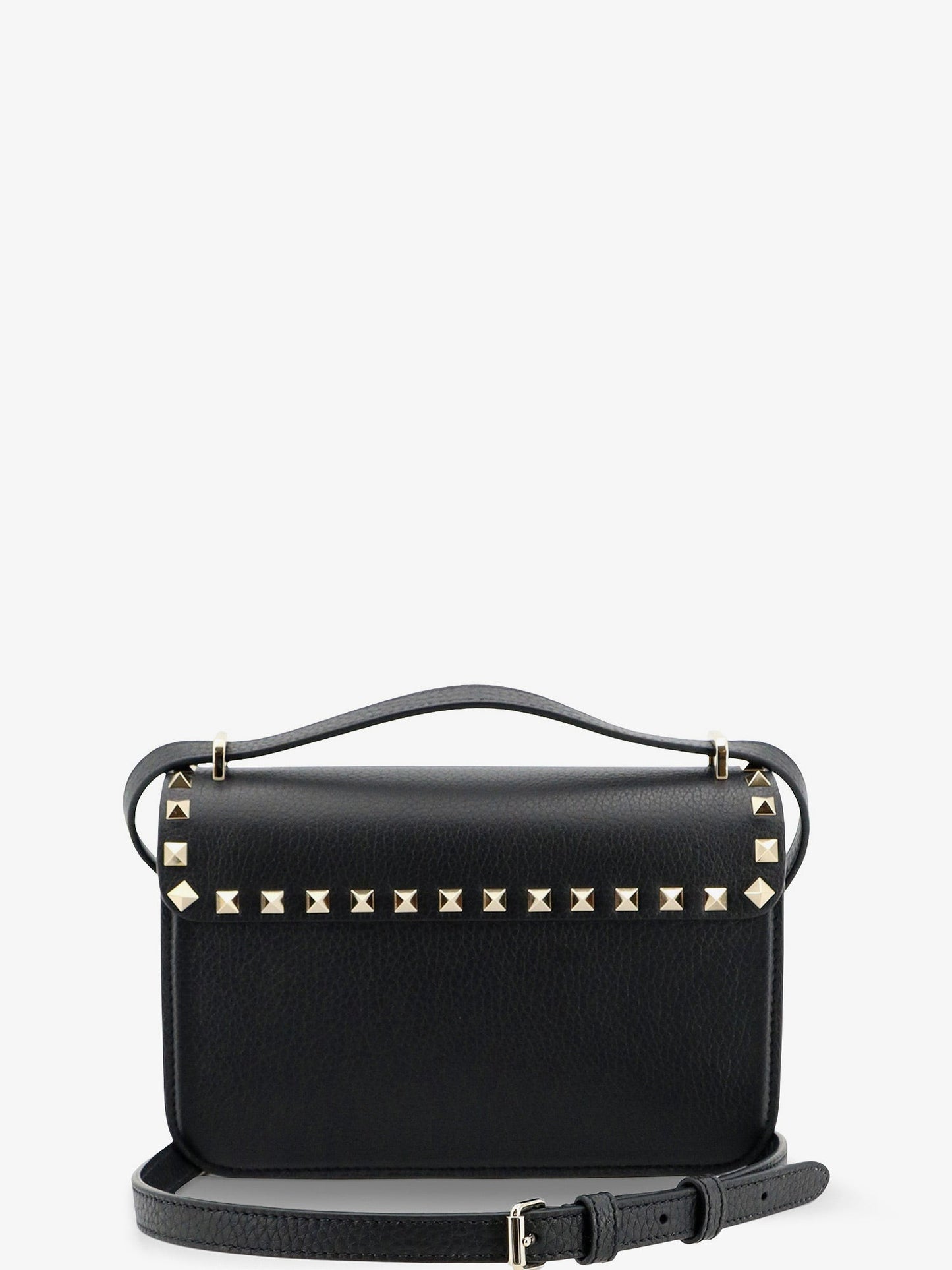 Valentino Garavani Women Rockstud Leather Crossbody Bag With Stud Detail VALENTINO GARAVANI