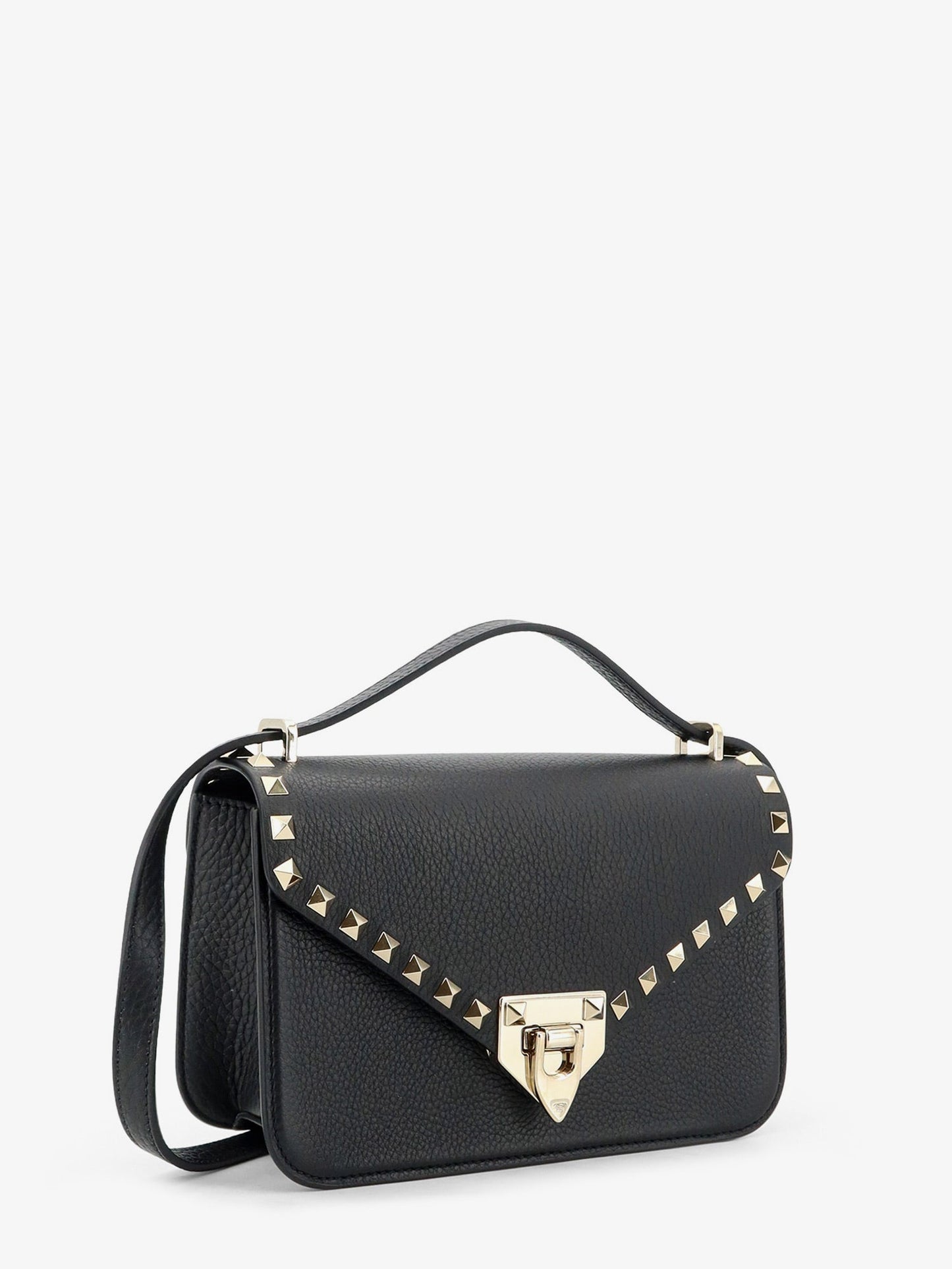 Valentino Garavani Women Rockstud Leather Crossbody Bag With Stud Detail VALENTINO GARAVANI