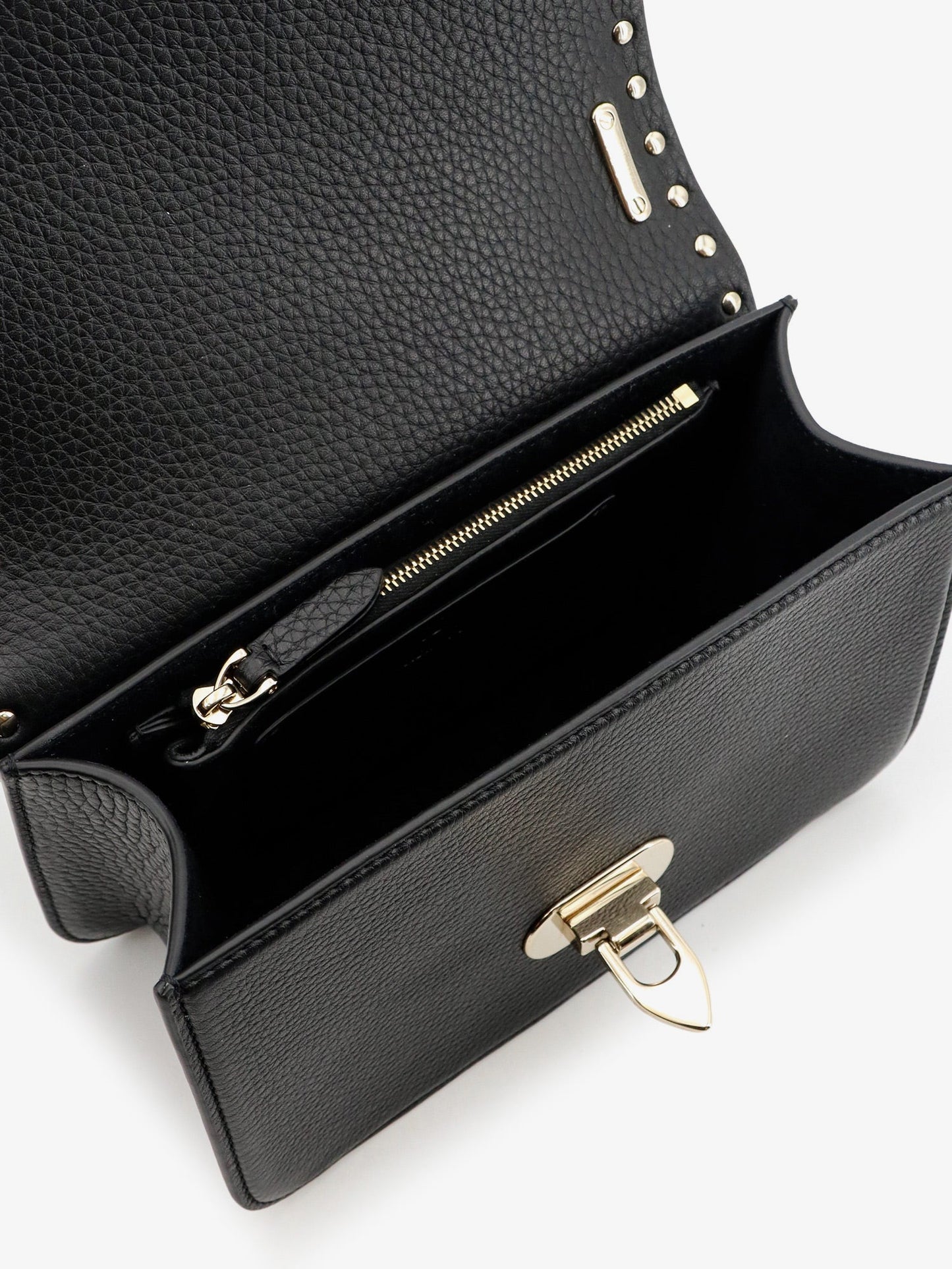 Valentino Garavani Women Rockstud Leather Crossbody Bag With Stud Detail VALENTINO GARAVANI
