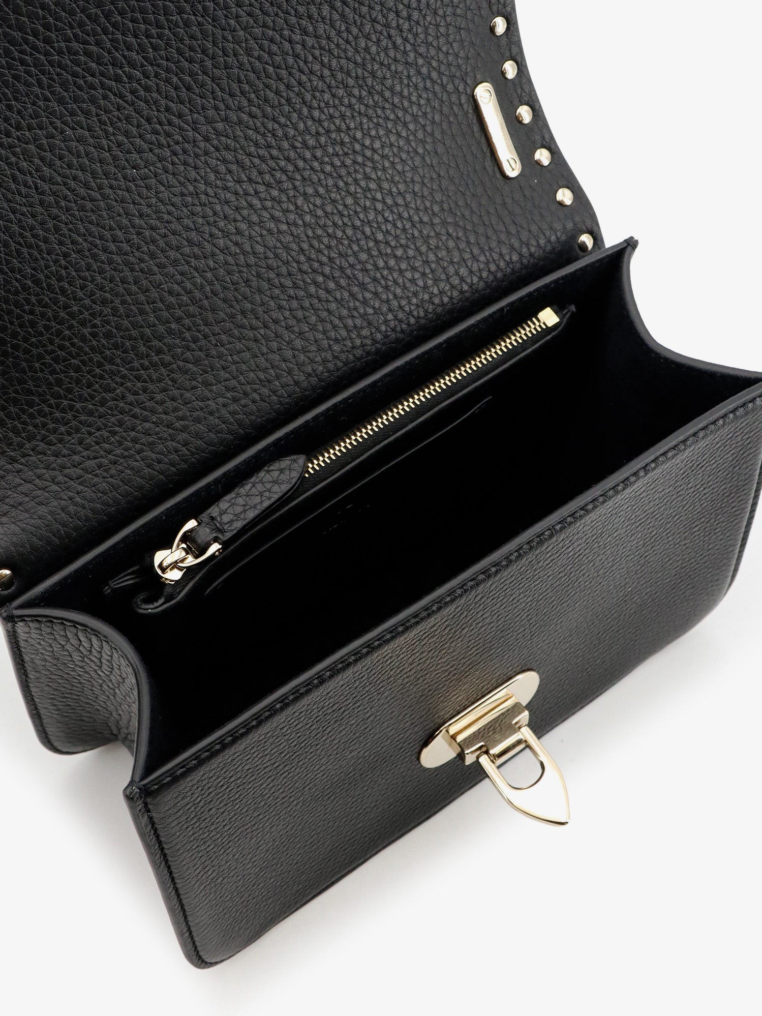 Valentino Garavani Women Rockstud Leather Crossbody Bag With Stud Detail VALENTINO GARAVANI