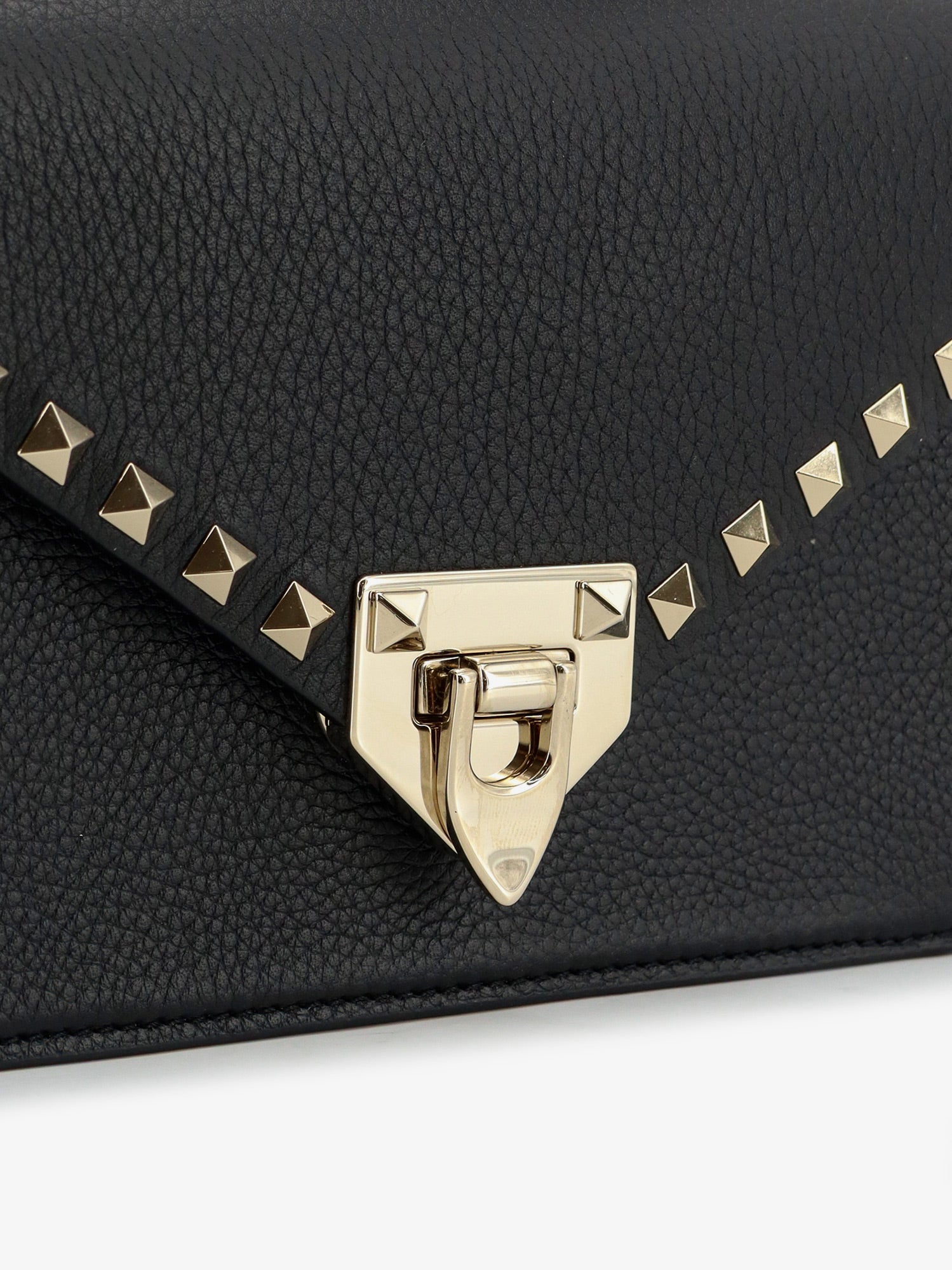 Valentino Garavani Women Rockstud Leather Crossbody Bag With Stud Detail VALENTINO GARAVANI