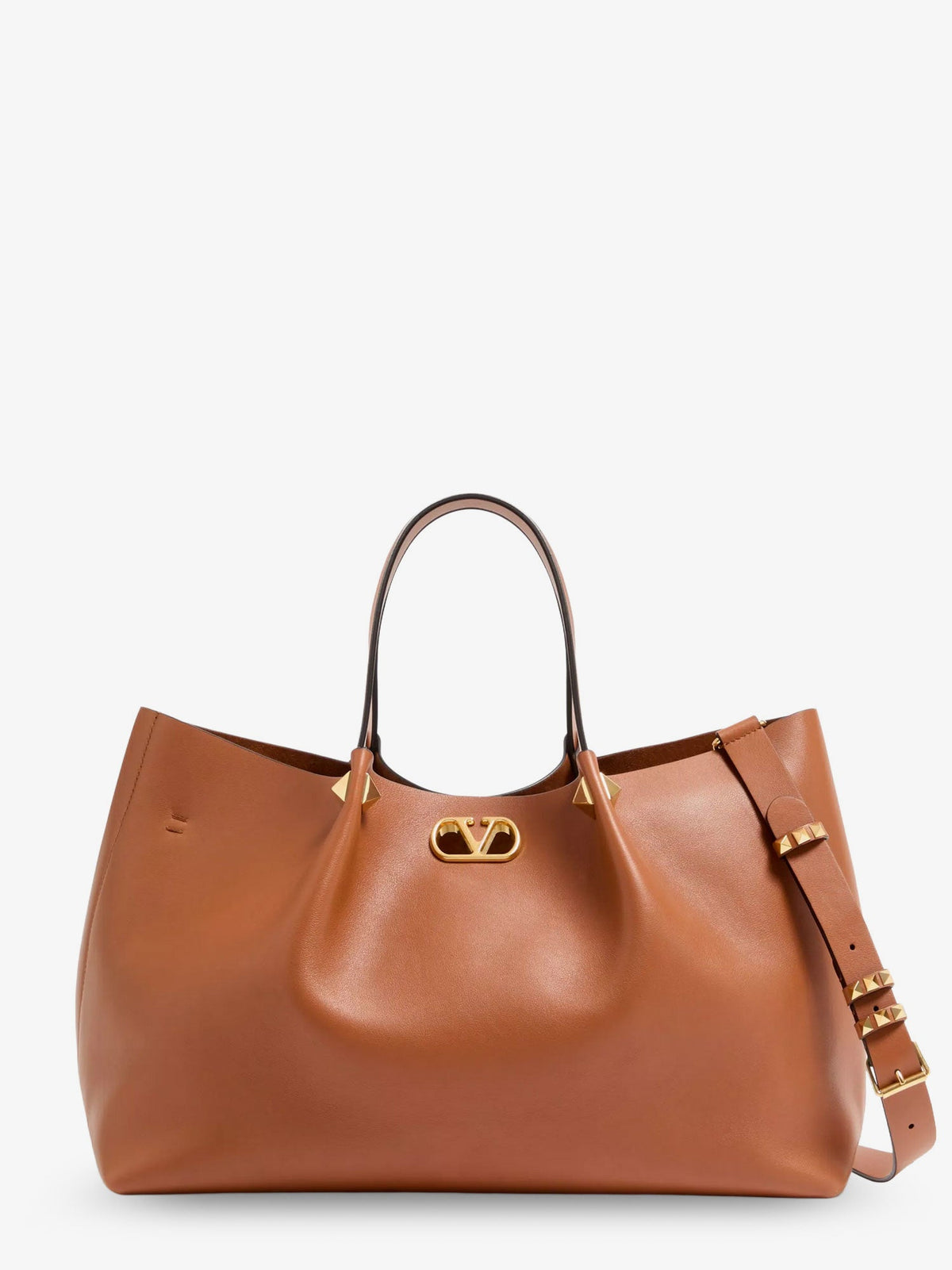 Valentino Garavani Women Vlogo Signature Leather Tote Bag VALENTINO GARAVANI