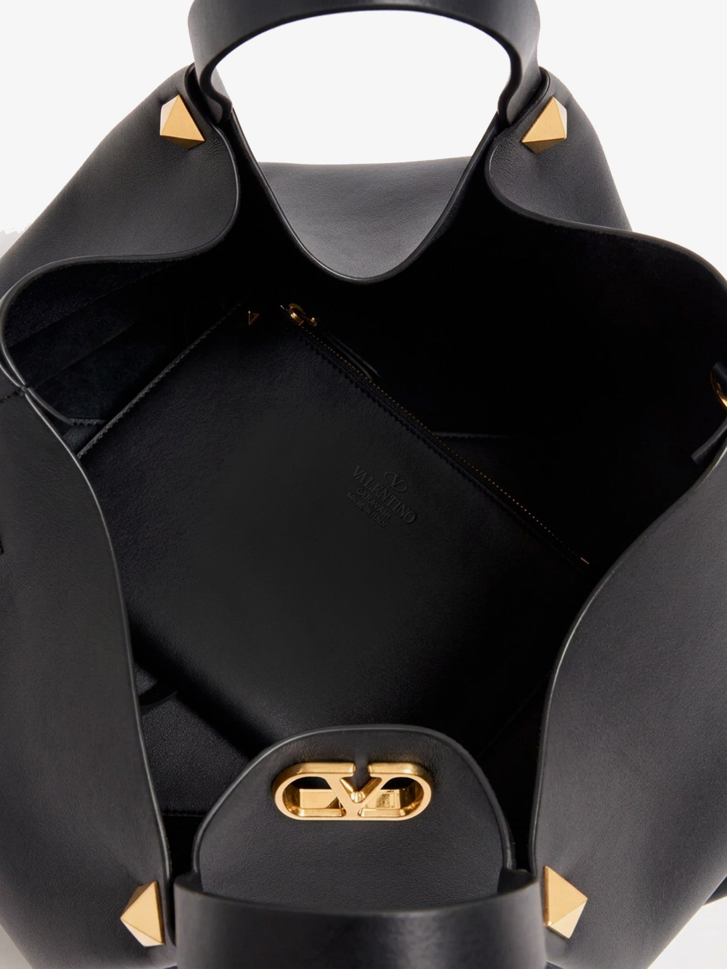 Valentino Garavani Women Large Vlogo Signature Leather Tote Bag VALENTINO GARAVANI