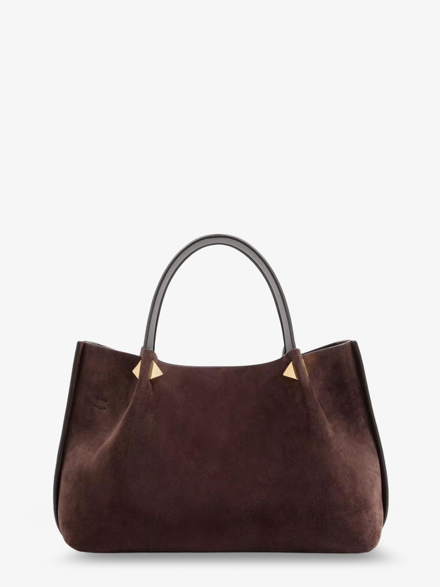 Valentino Garavani Women Suede Handbag With Metal Vlogo VALENTINO GARAVANI