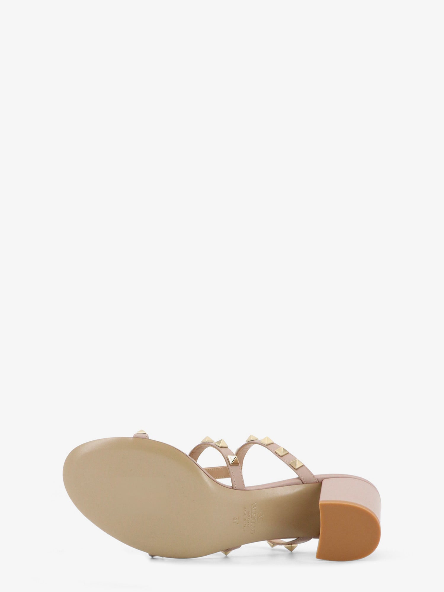 Valentino Garavani Women Rockstud Leather Sandals With Iconic All-Over Studs VALENTINO GARAVANI