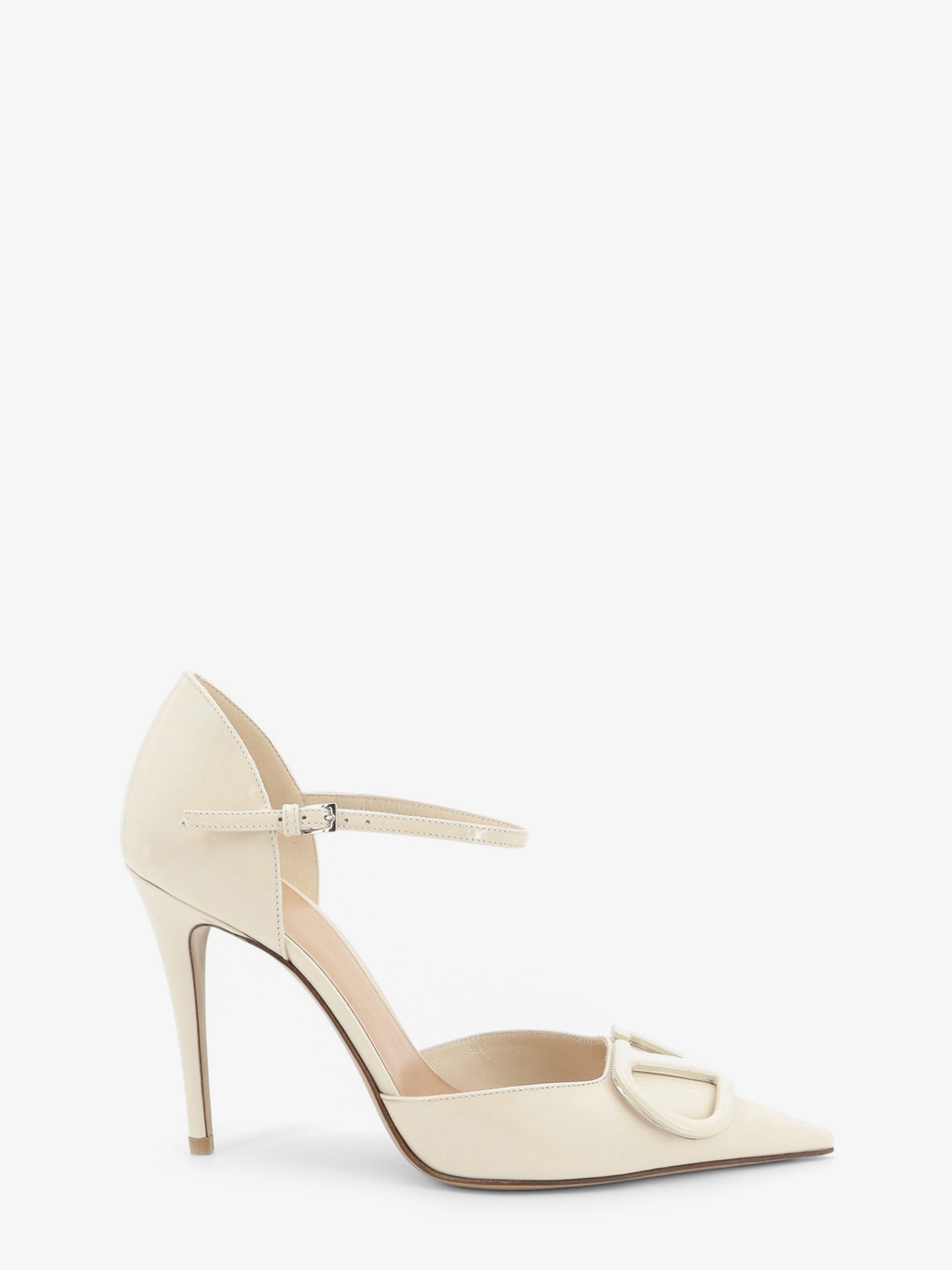 Valentino Garavani Women D'orsay Patent Pumps With Vlogo Signature VALENTINO GARAVANI
