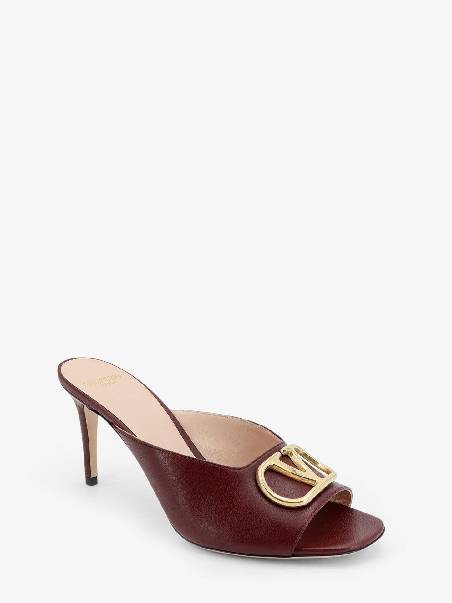 Valentino Garavani Women Vlogo Signature Leather Sandals VALENTINO GARAVANI