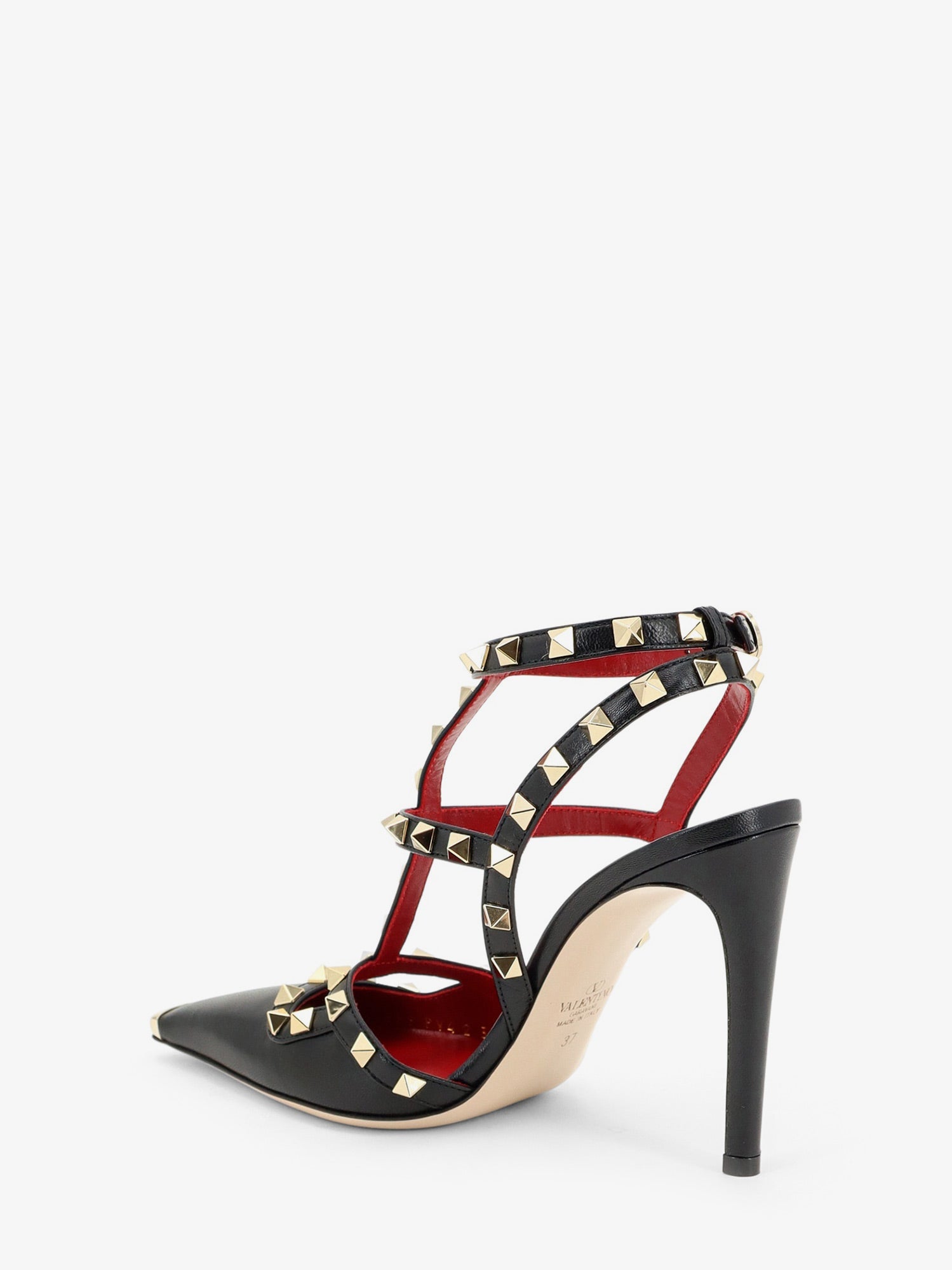 Valentino Garavani Women Rockstud Leather Pumps With Iconic Studs VALENTINO GARAVANI