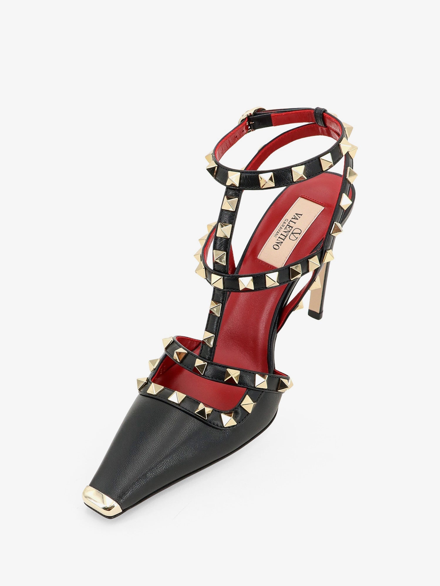 Valentino Garavani Women Rockstud Leather Pumps With Iconic Studs VALENTINO GARAVANI