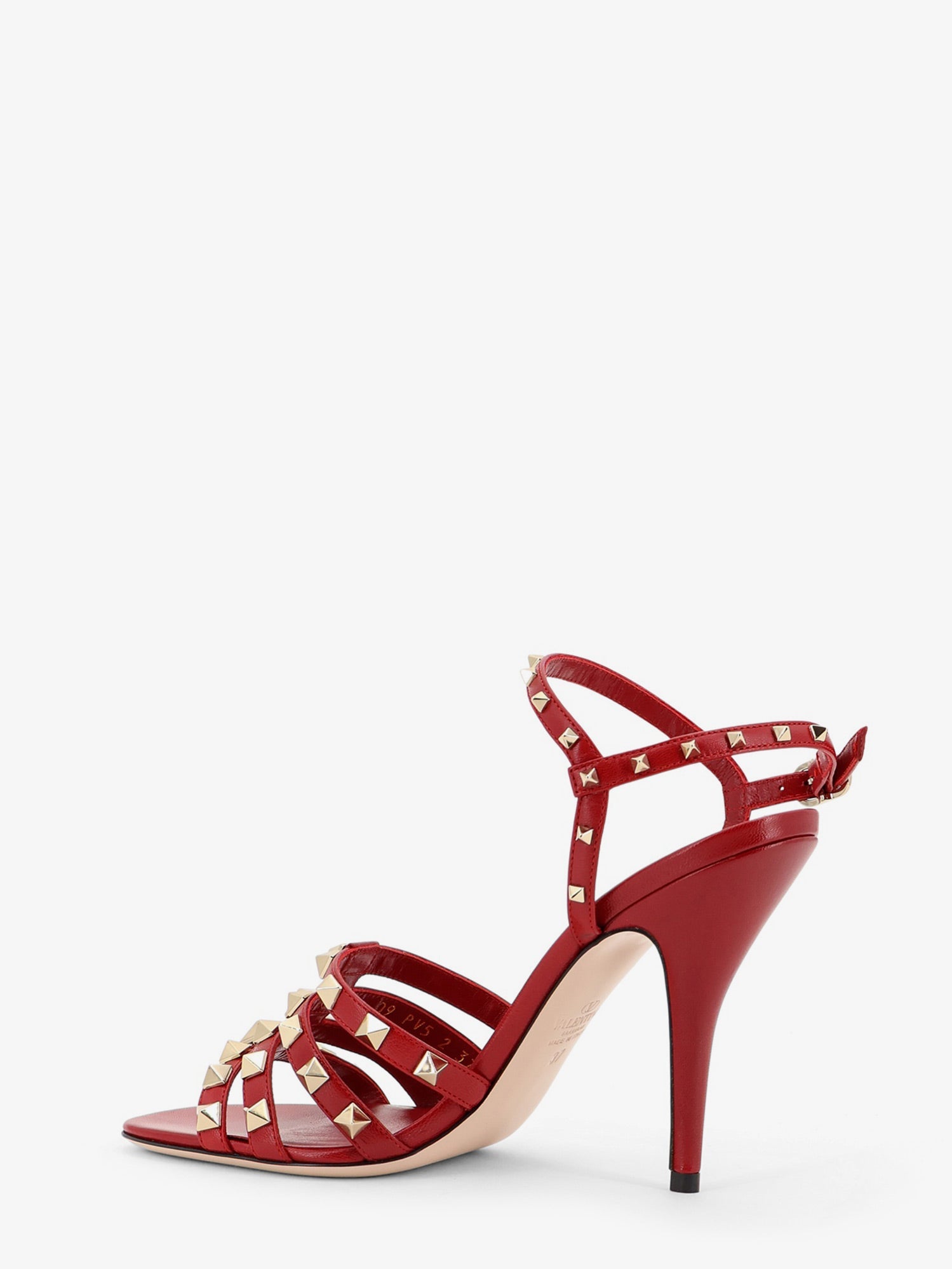 Valentino Garavani Women Rockstud Leather Sandals With Iconic All-Over Studs VALENTINO GARAVANI