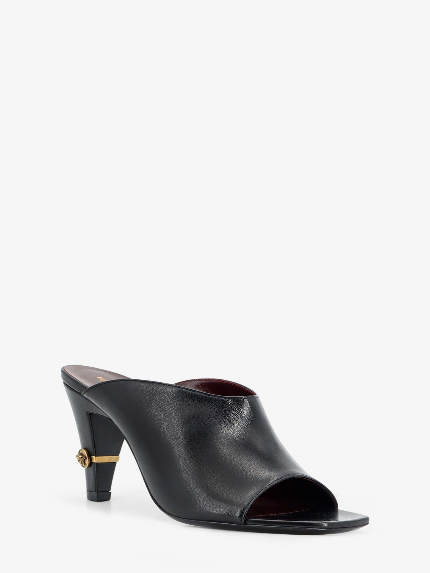 Versace Women Giulietta Leather Sandals VERSACE